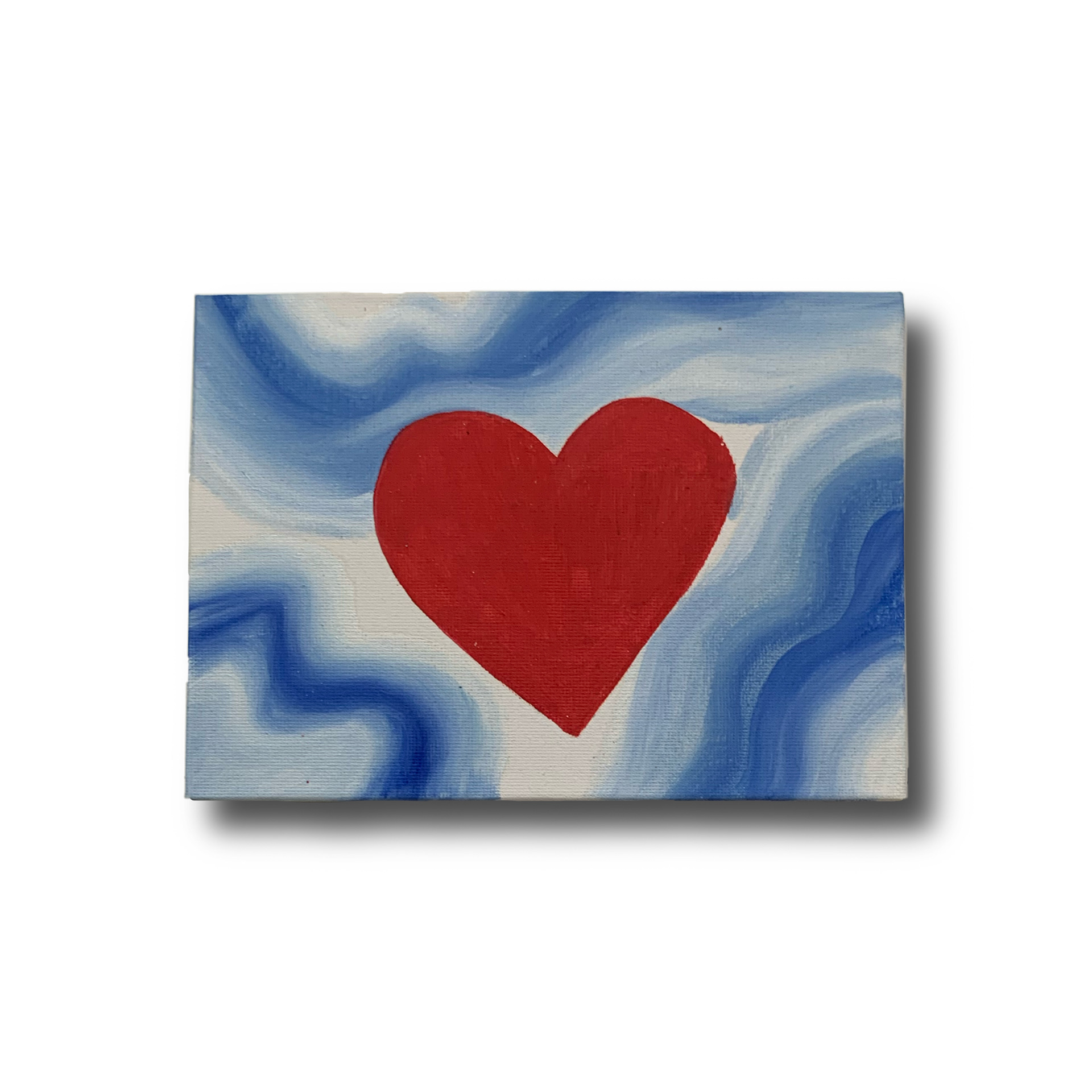 "Untitled" 7 x 5" Oil on canvas card