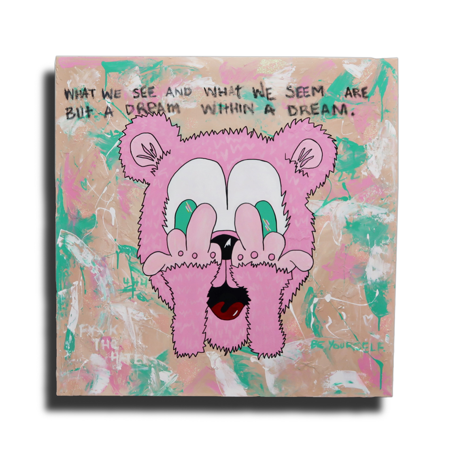 "See But A Dream" 36 x 36" Acrylic on Canvas