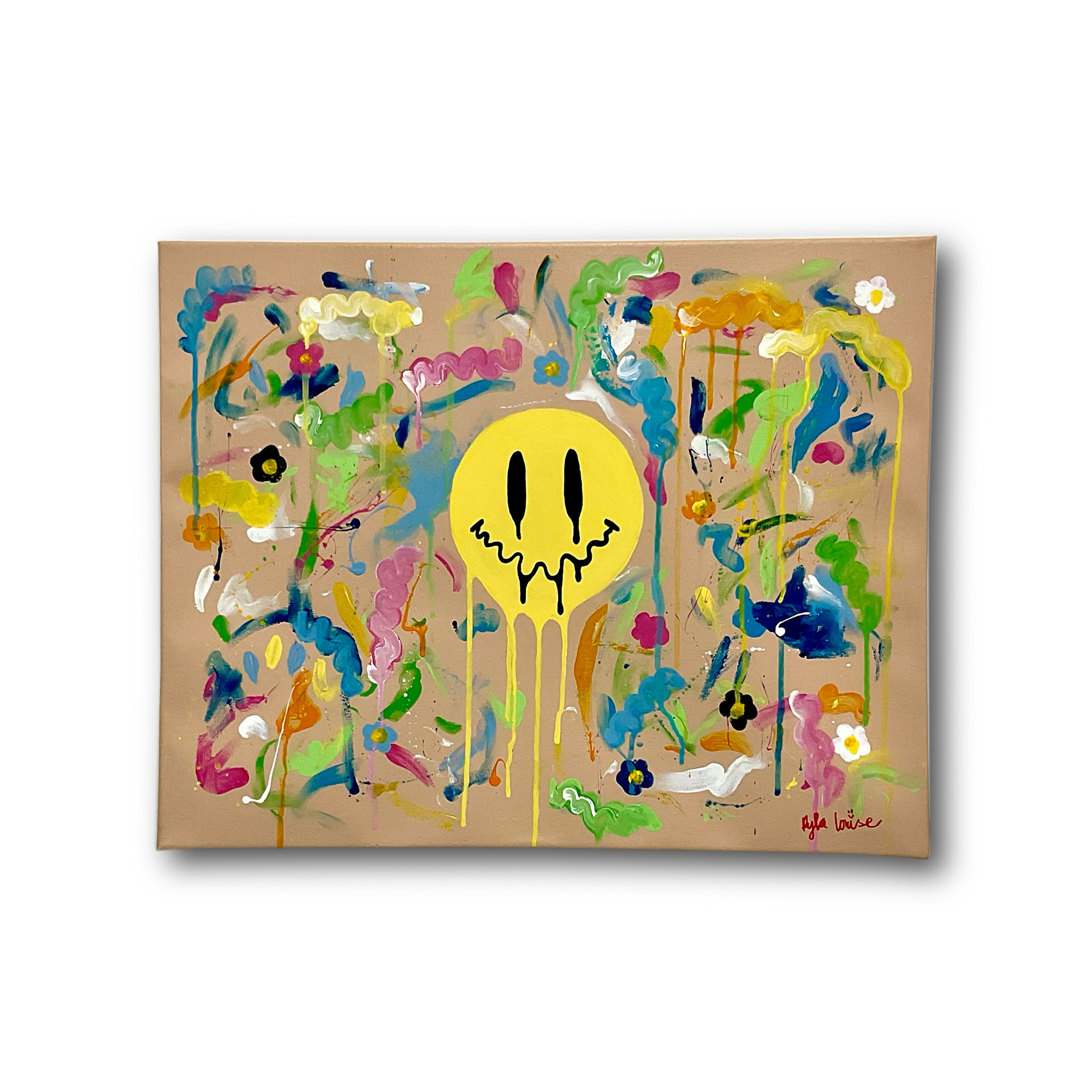 "Psychedelic Consciousness" 20 x 16" Acrylic on canvas