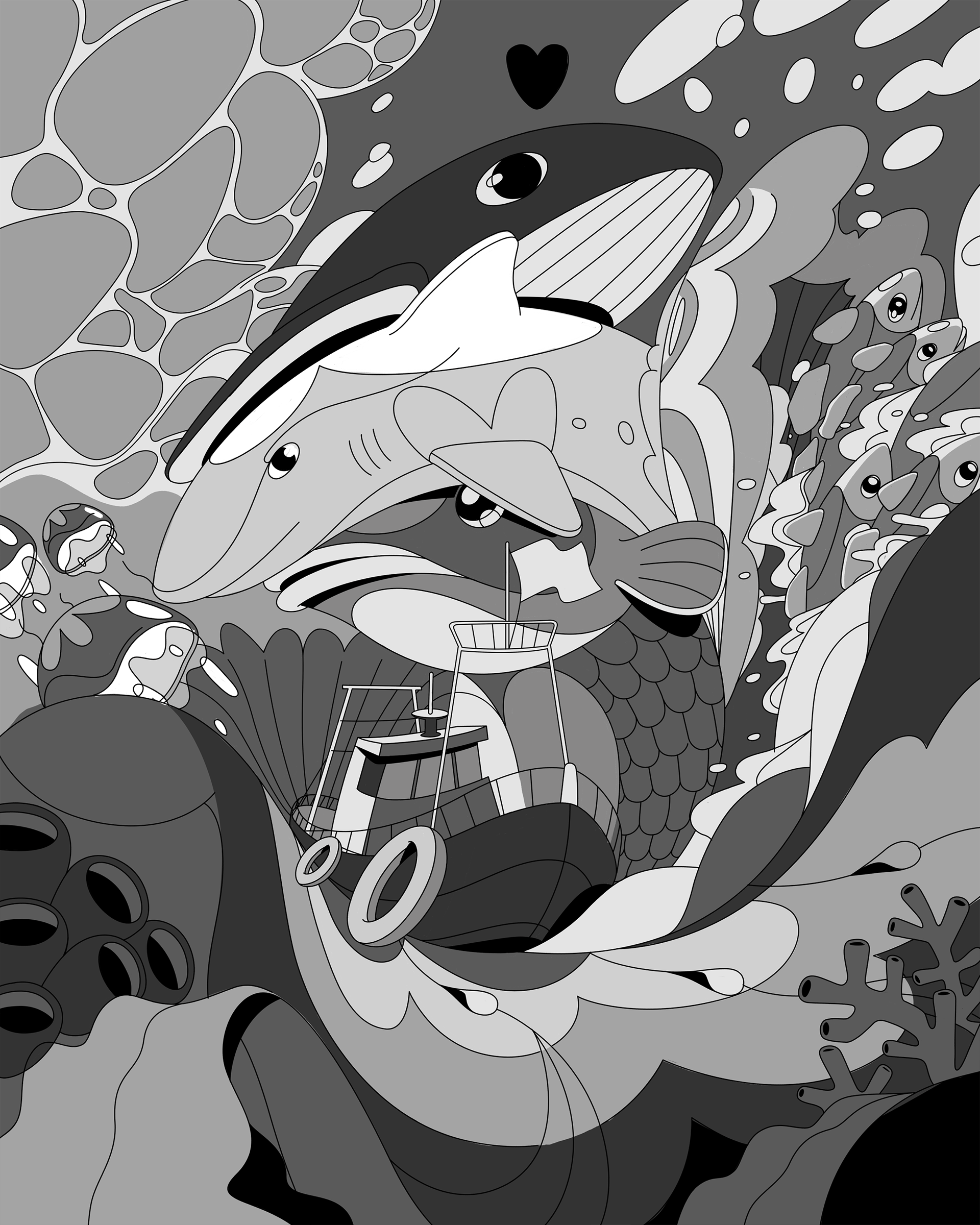 Black & White Sketch