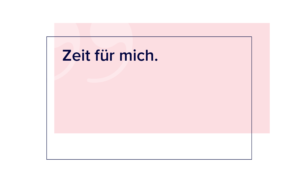Layoutgestaltung mit Grafik, Layoutgestaltung mit Grafik, Gestaltung eines Zitats mit zwei sich überlappenden Rechtecke. Ein Rechteck ausgefüllt, das andere nur mit Rahmen. Wichtige Wörter sind hervorgehoben.