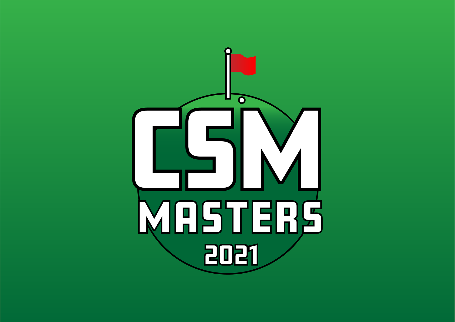 Logotyp-koncept för den inofficiella Coaching and Sport Management Masters
