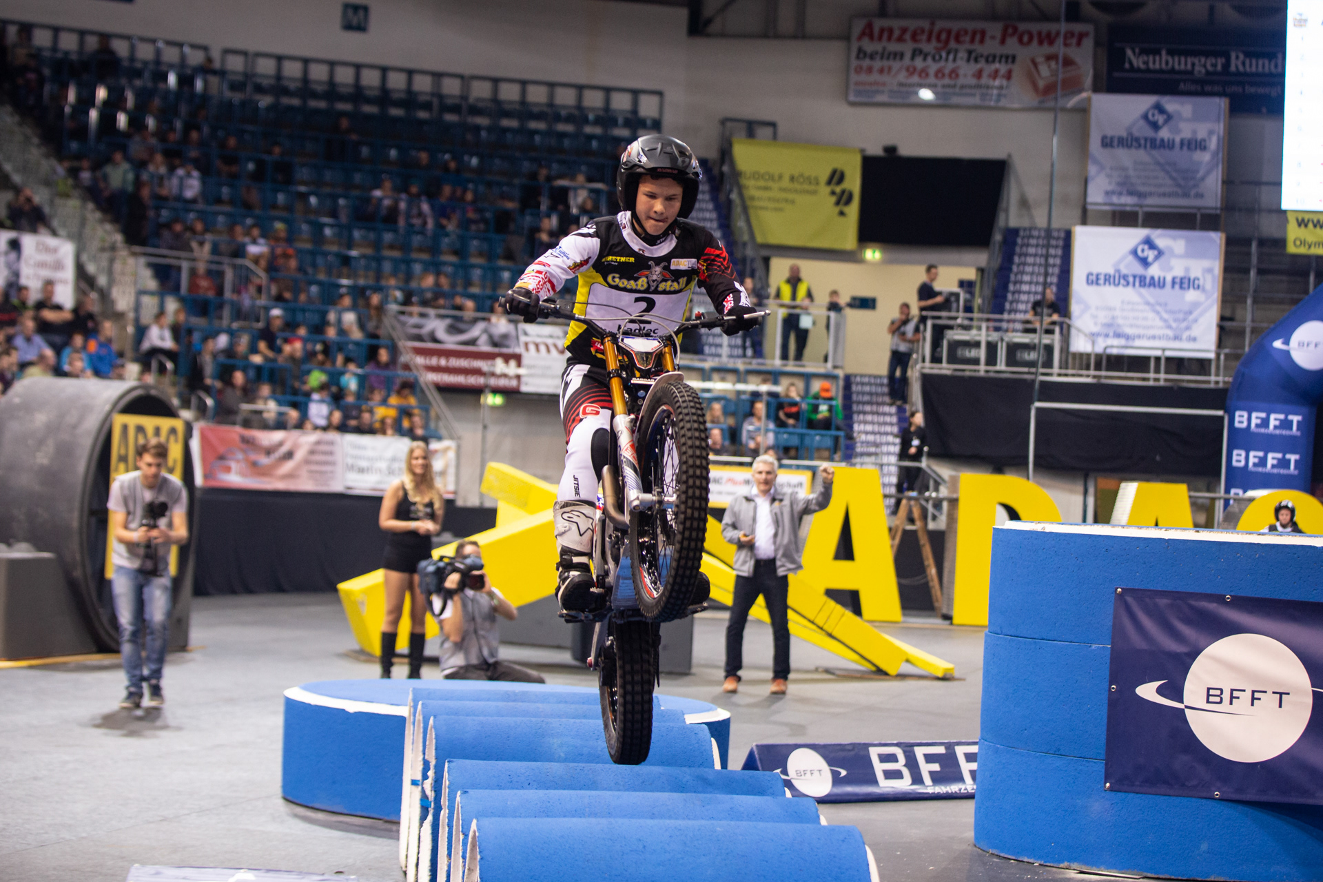 Platz 2 ADAC Hallentrial 2016 - Franzi Kadlec