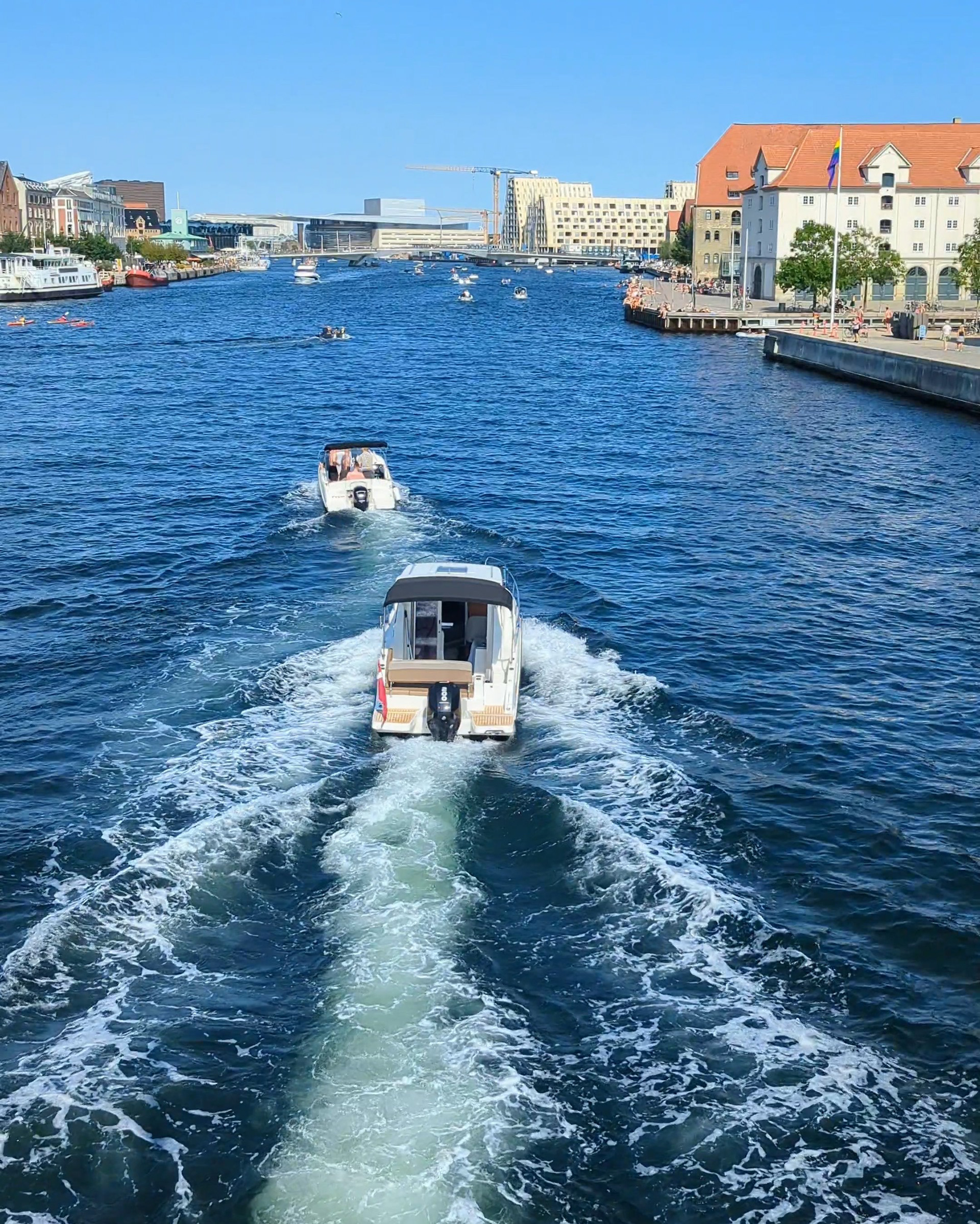 Das bevorzugte Verkehrsmittel am Kopenhagener Hafen