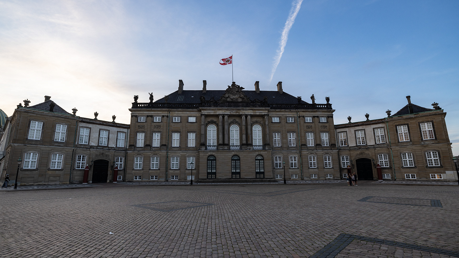 Schloß Amalienborg - Stadtresidenz der dänischen Königin Margrethe II.