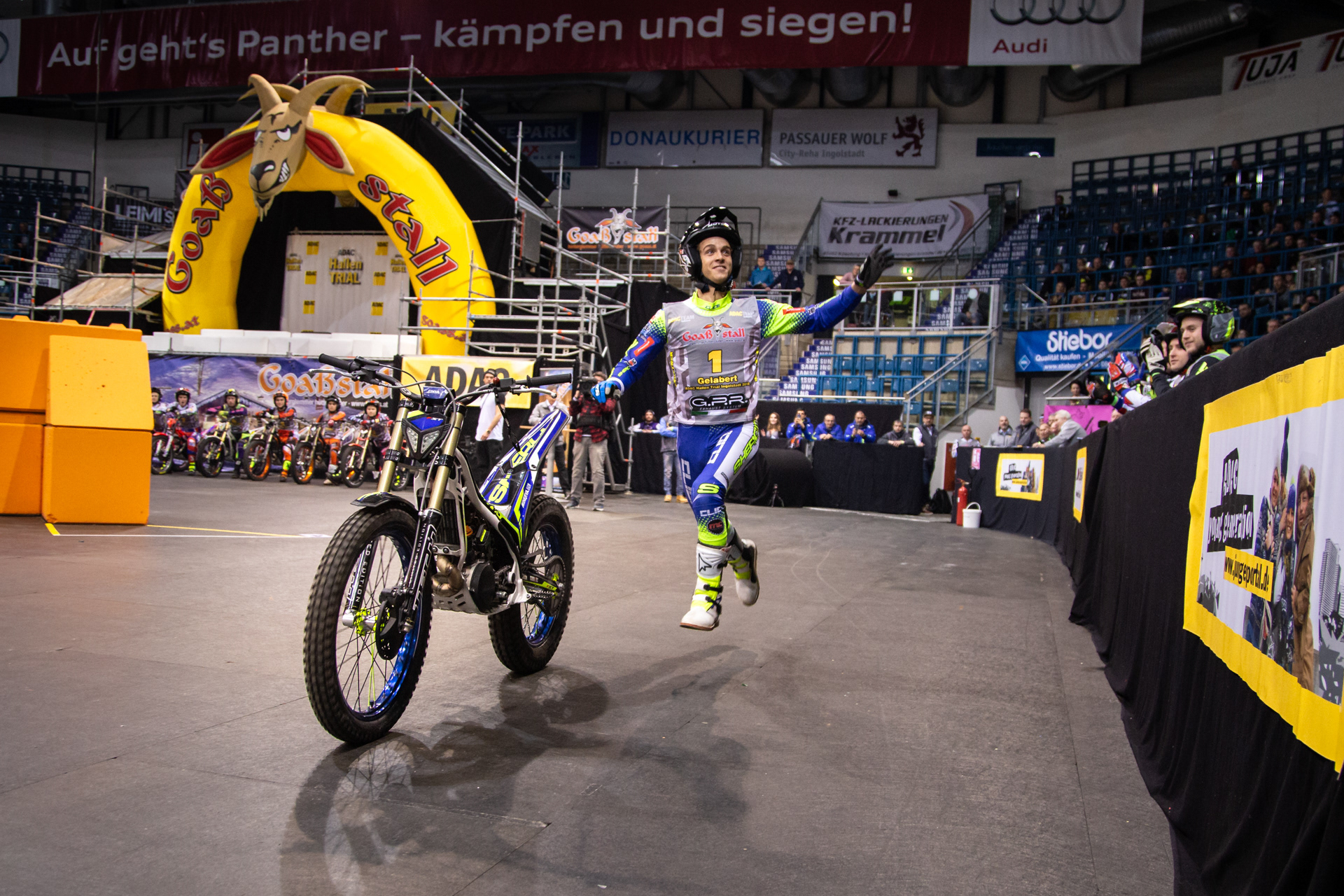 Platz 3 ADAC Hallentrial 2018 - Miquel Gelabert