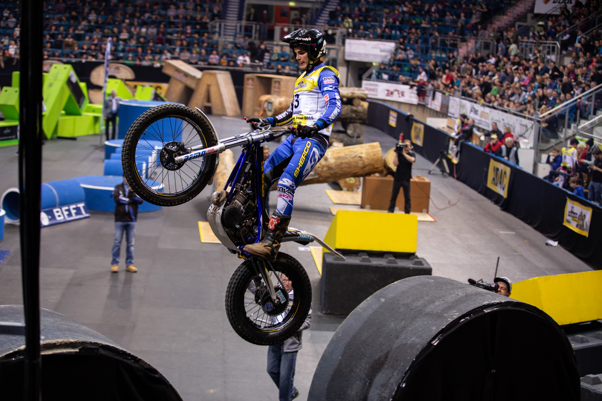 Platz 7 ADAC Hallentrial 2015 - Gael Chatagno