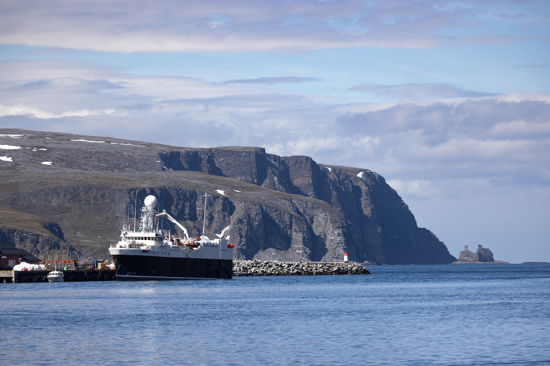Kjollefjord - Fischereizentrum auf der Nordkinn-Halbinsel
