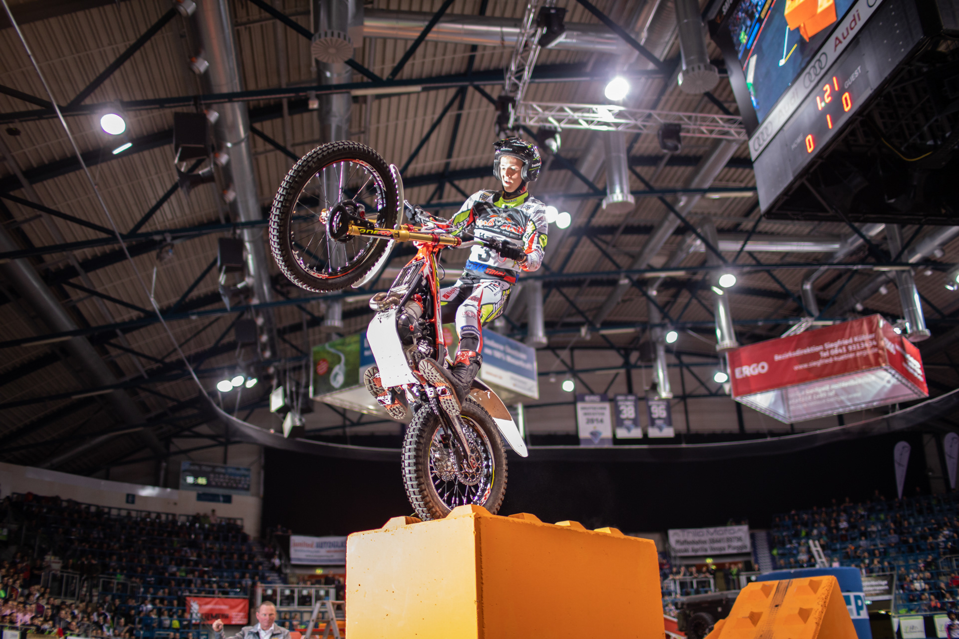 Der Sieger des ADAC Hallentrial 2020 - Sondre Haga