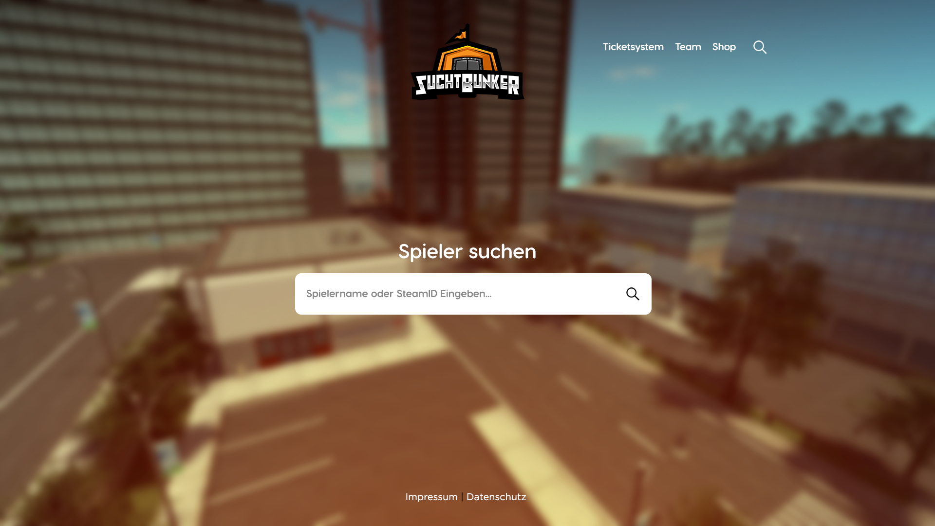 Neues SuchtBunker Portal Design