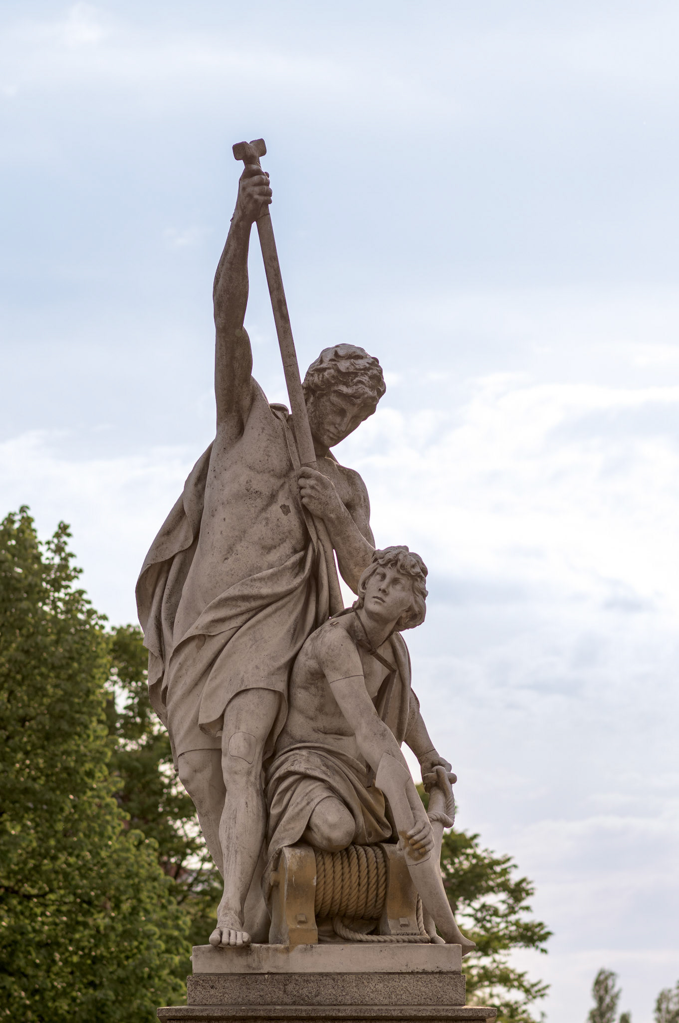 Die Flußschiffahrt, Julius Moser 1880 Hallesche-Tor-Brücke Berlin