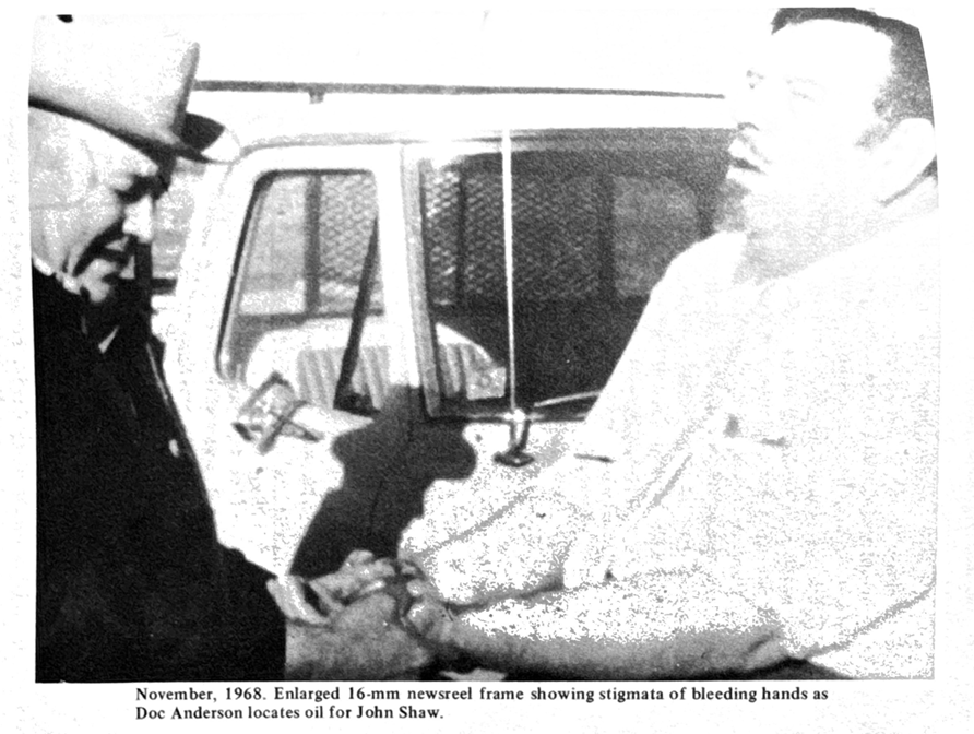 Doc showing stigmata