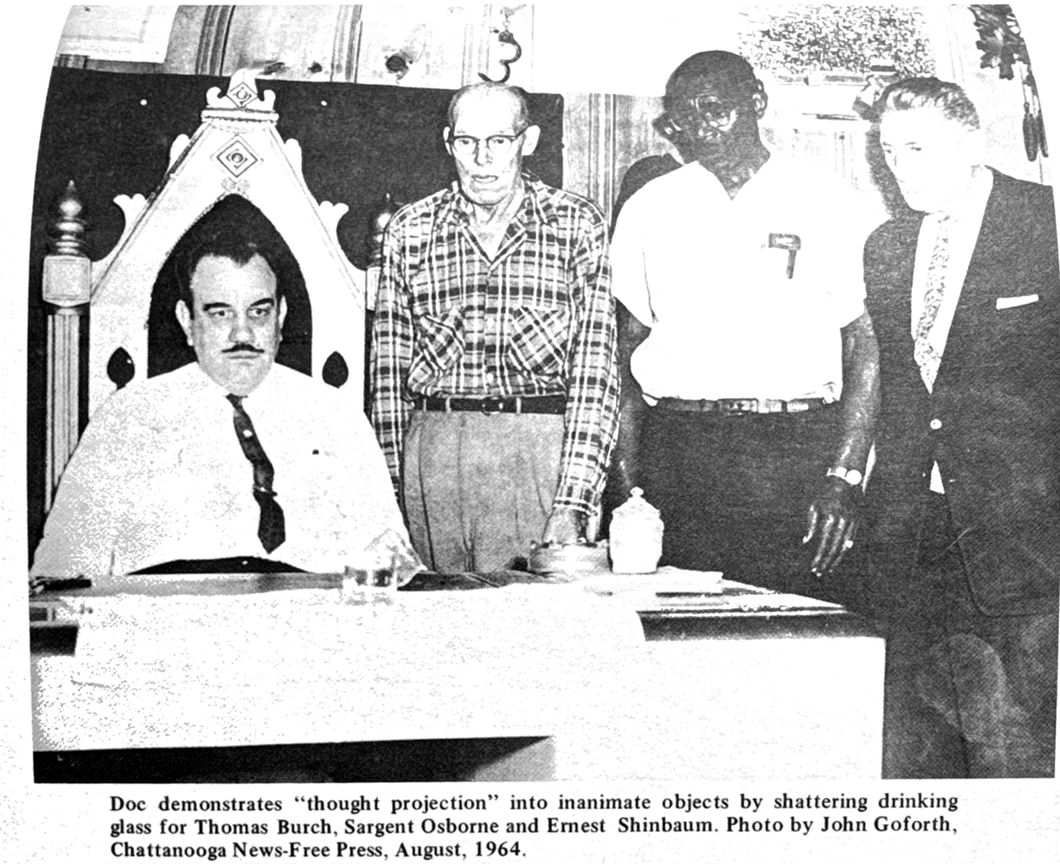 Doc breaks glass with concentration