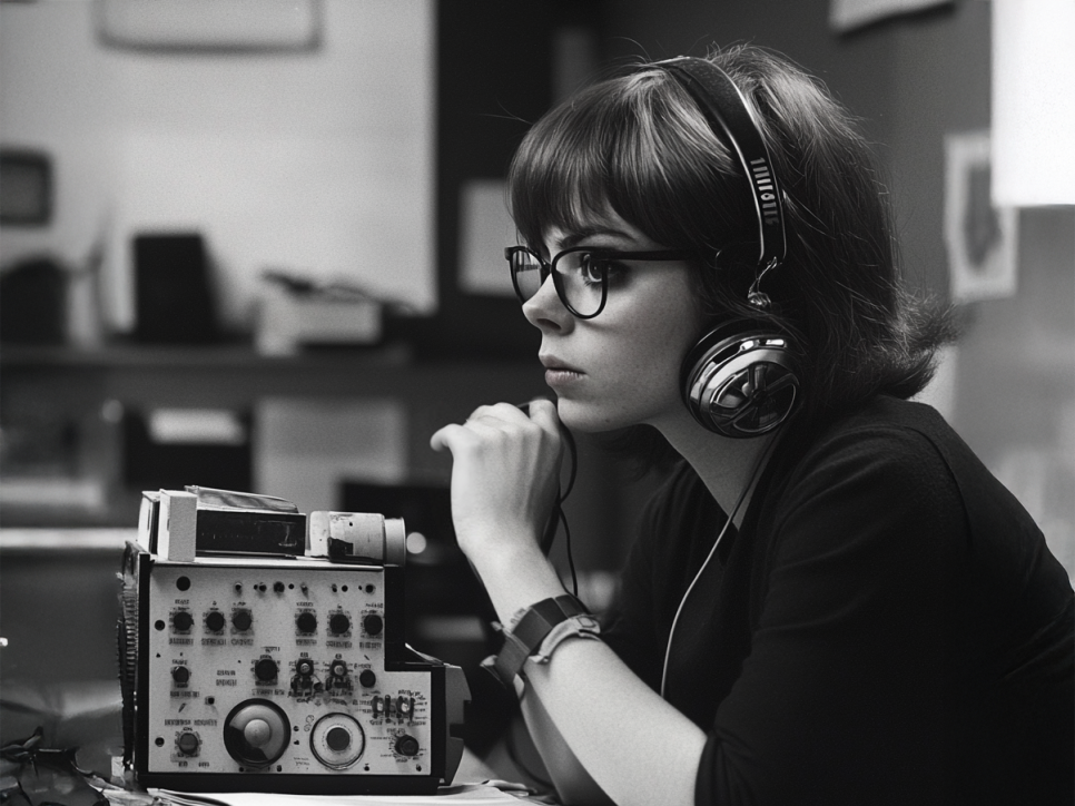 A young reporter weaves his story