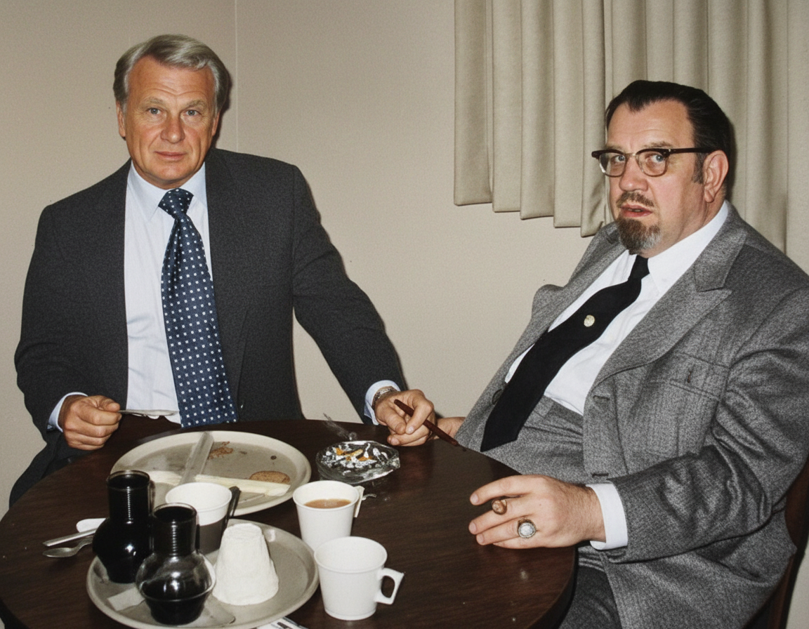 Doc with Eddie Albert