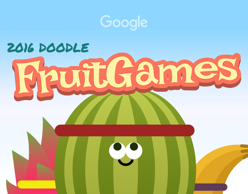 Google lança jogos Doodle Fruit para acompanhar os Olímpicos · Xá das 5