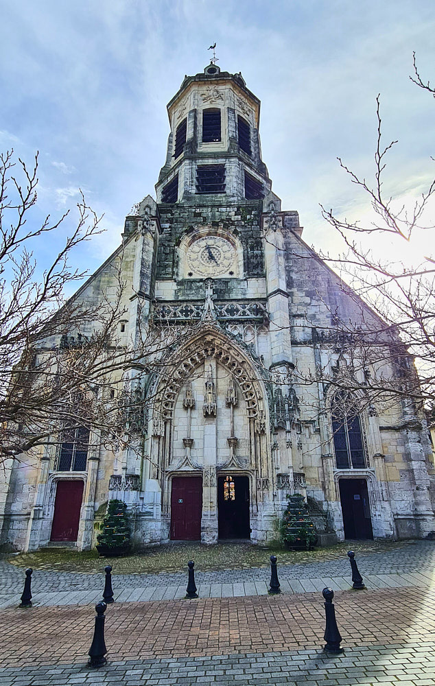 Eine Kirche in Honfleur.