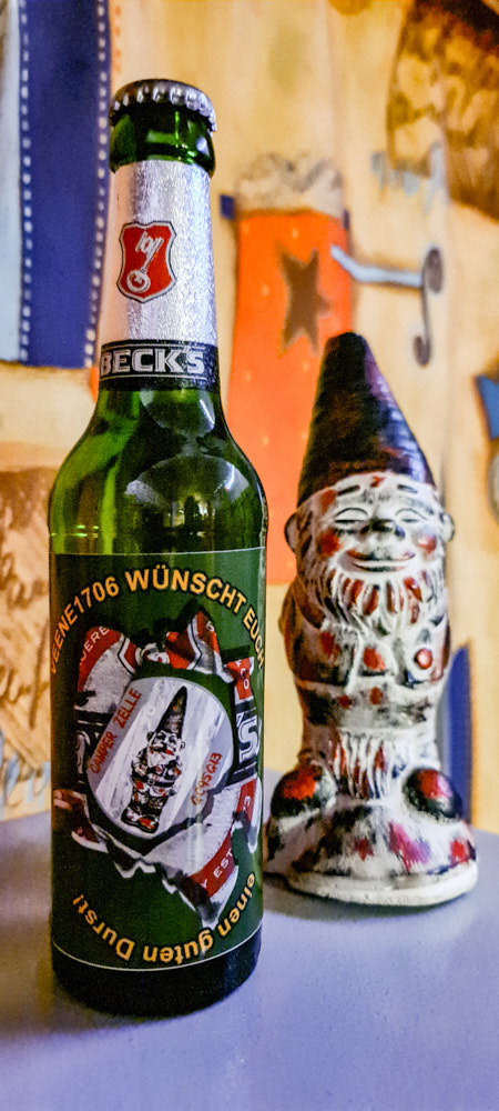 Das Bier passt natürlich zum Cache selbst.