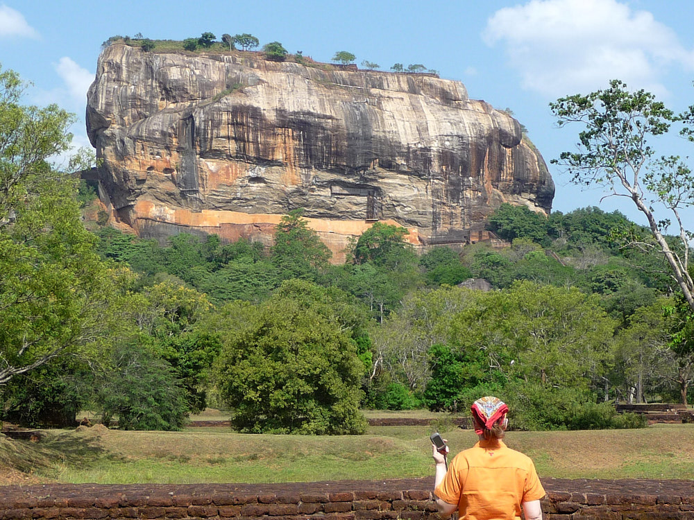 EC Sigiriya Rock in Sri Lanka