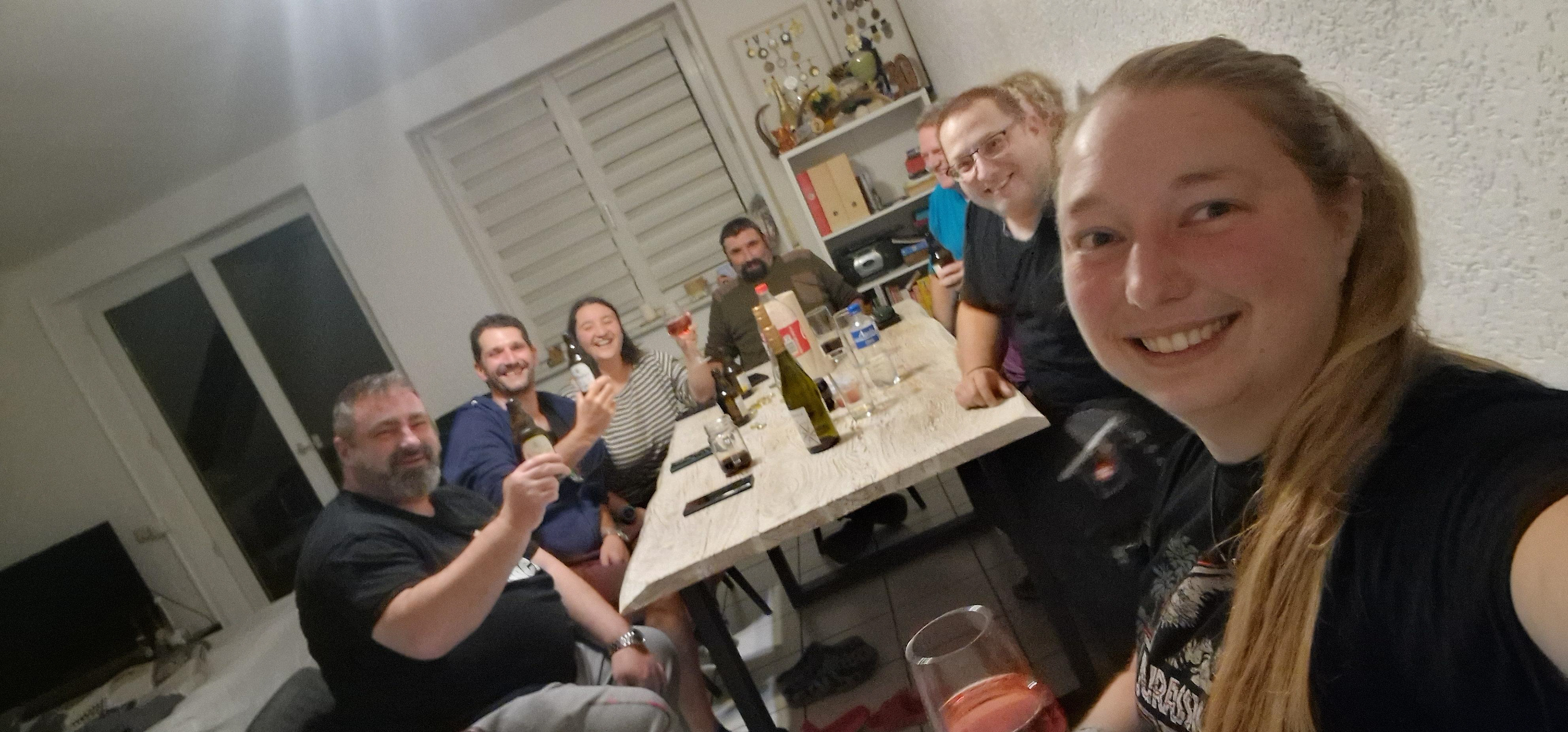 Den Abend gemütlich ausklingen lassen.