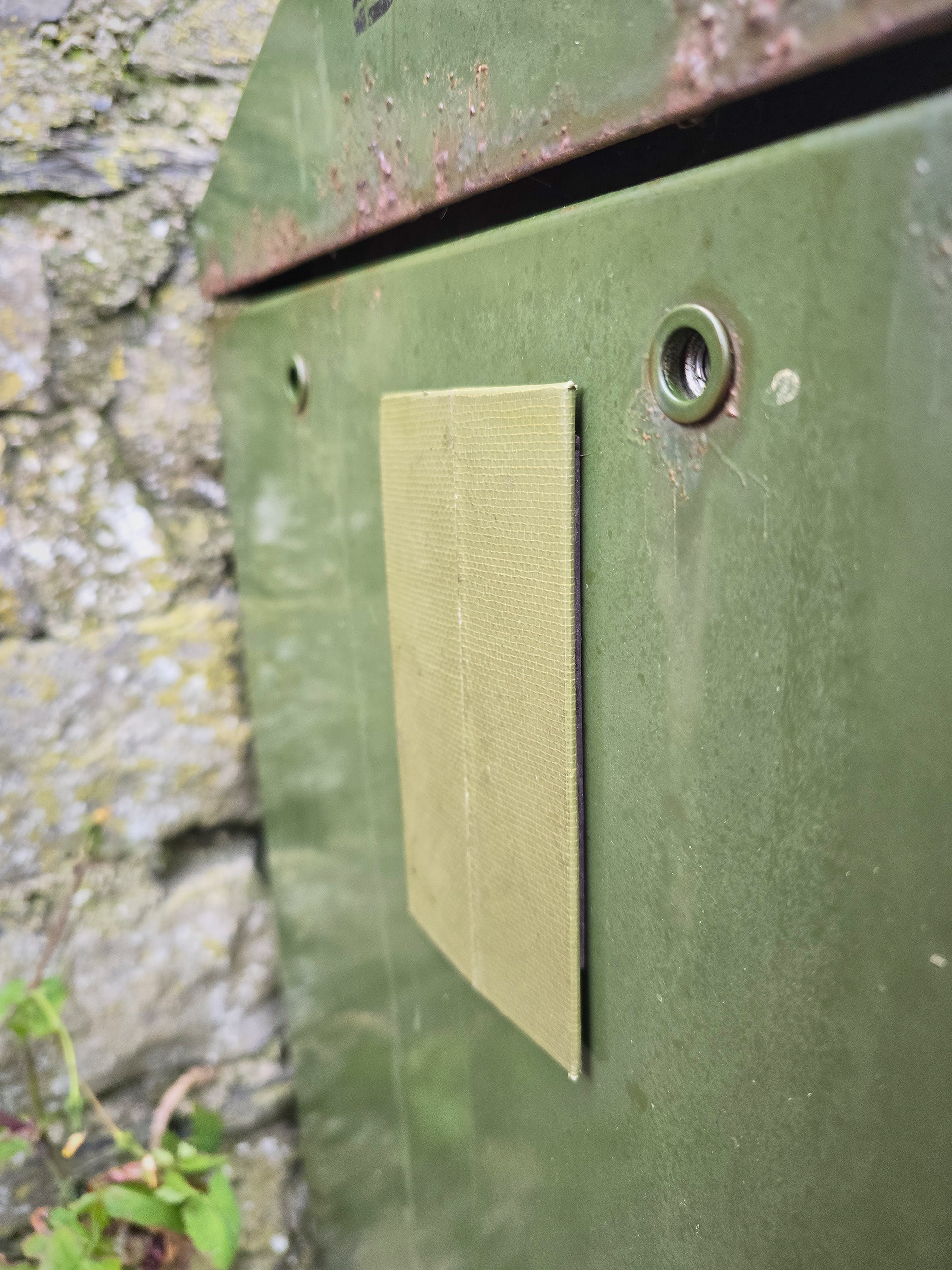 Typisches Versteck auf der IOM
