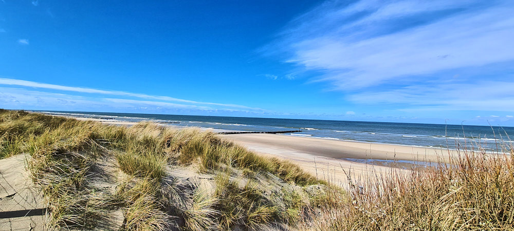 Auch einen Strandabschnitt gab es auf der Runde.