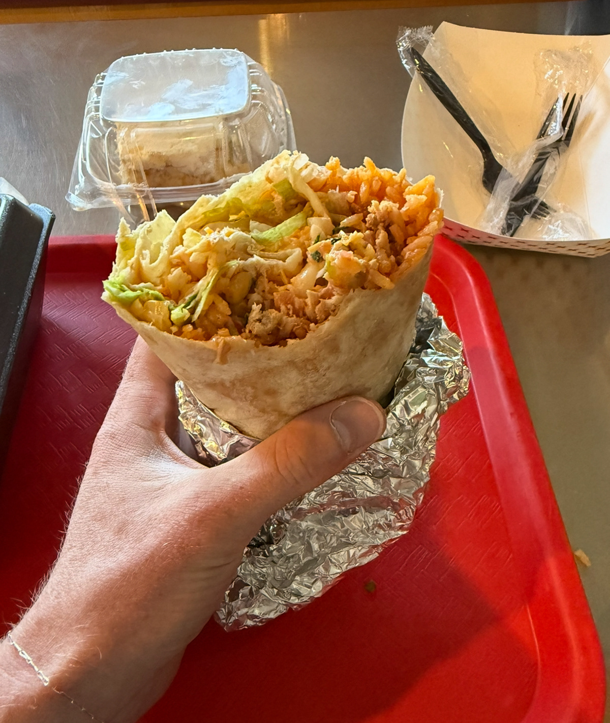 Tinga Burrito