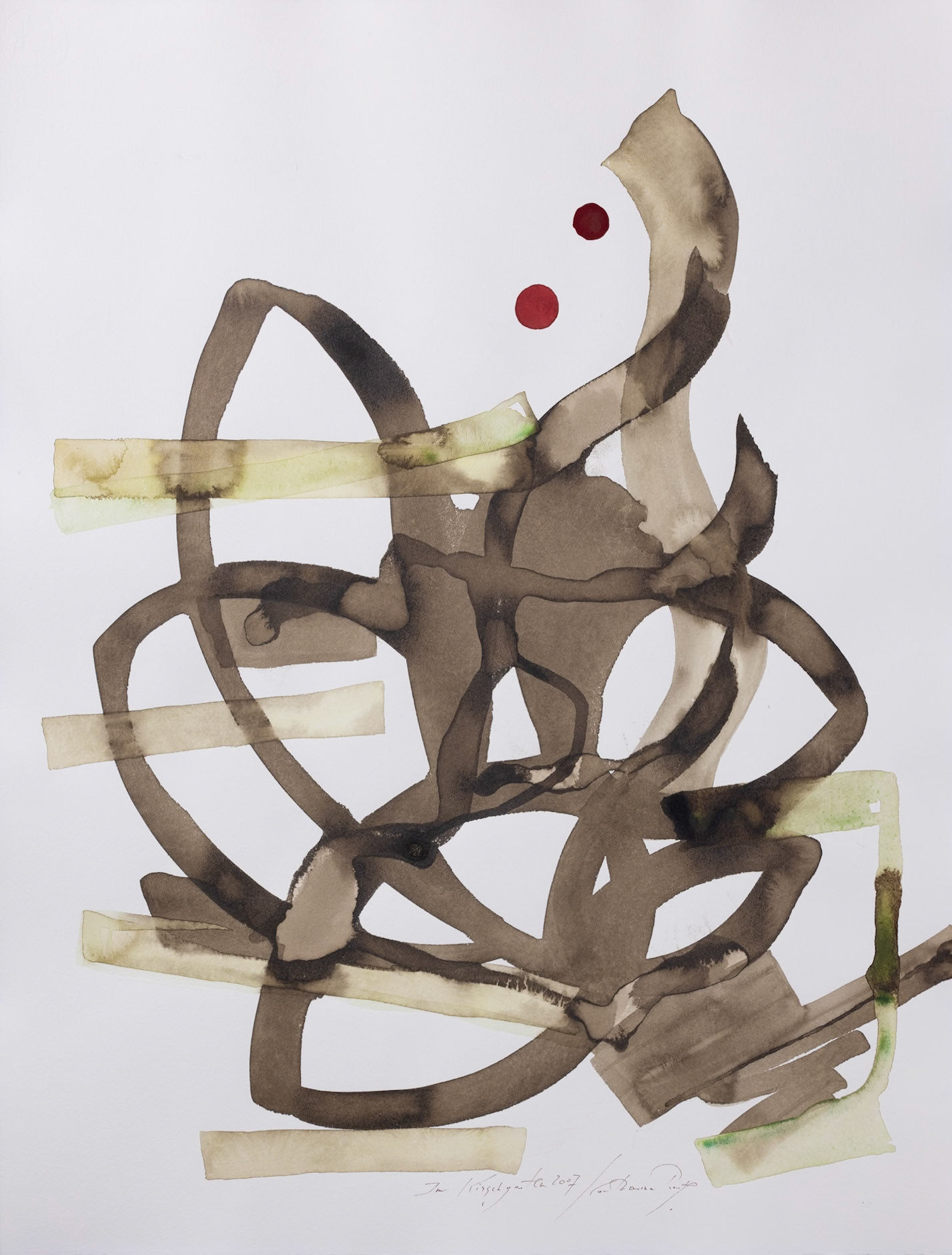 Aquarell auf Büttenpapier, 2007, 67x51cm