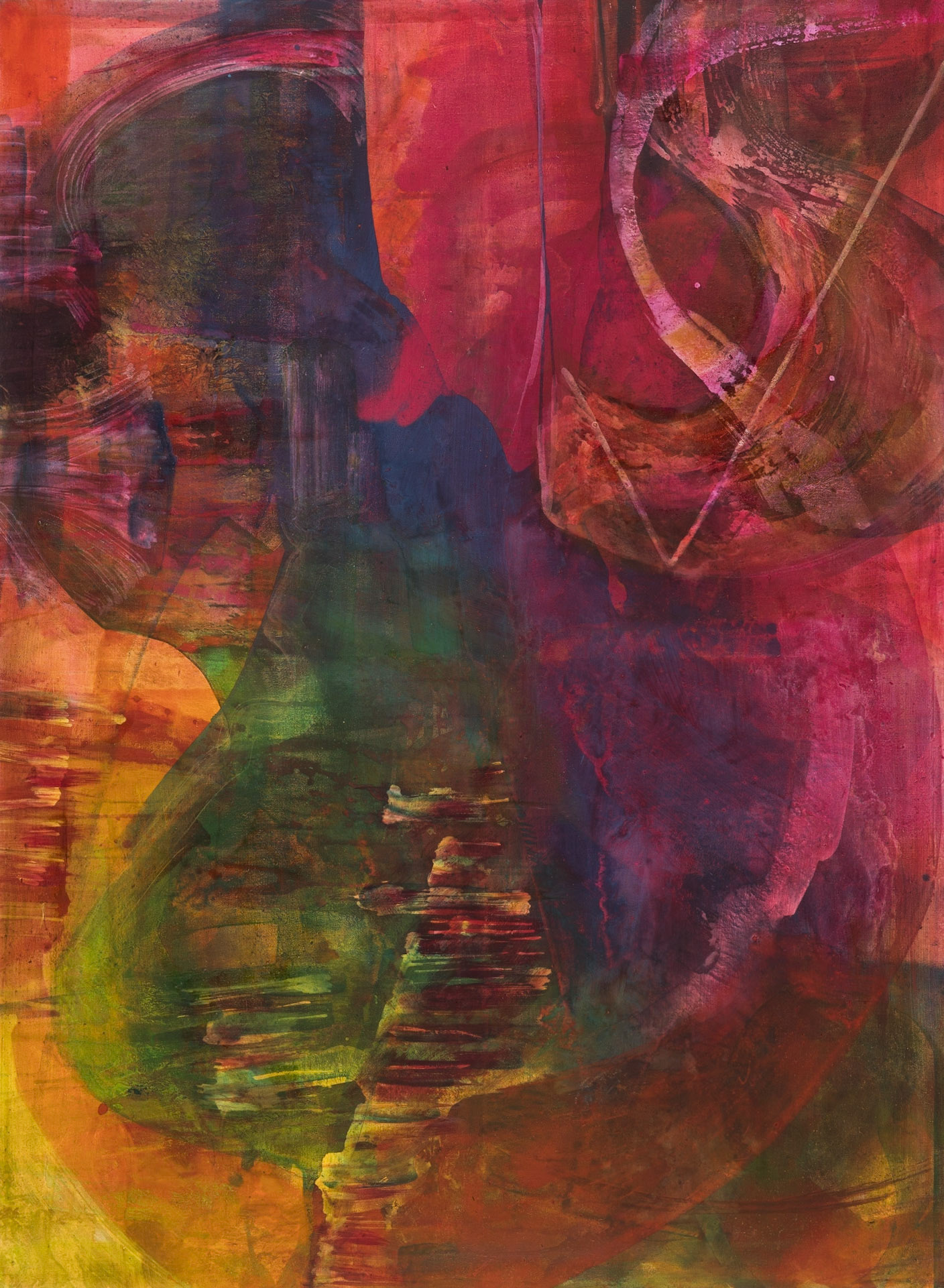 gestimmt - wie ein Musikinstrument, 2022, 190x140cm