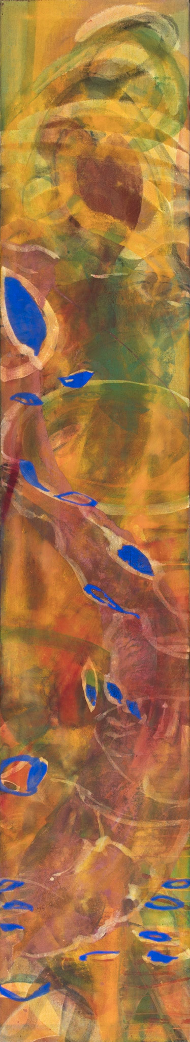 Spring - Regentanz, 2020, 220x40cm