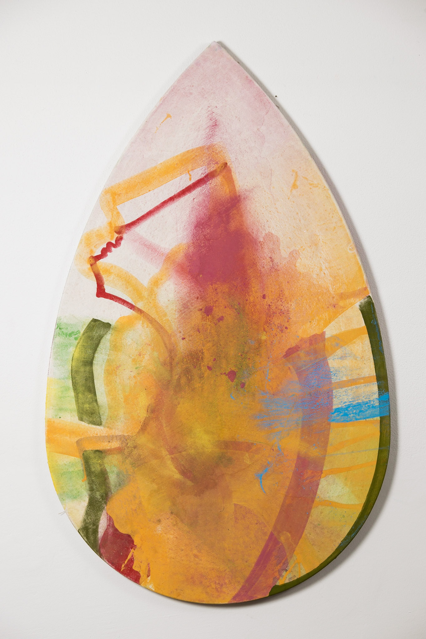 Tropfen 1 sonnendurchflutet, 2020, 130x80cm