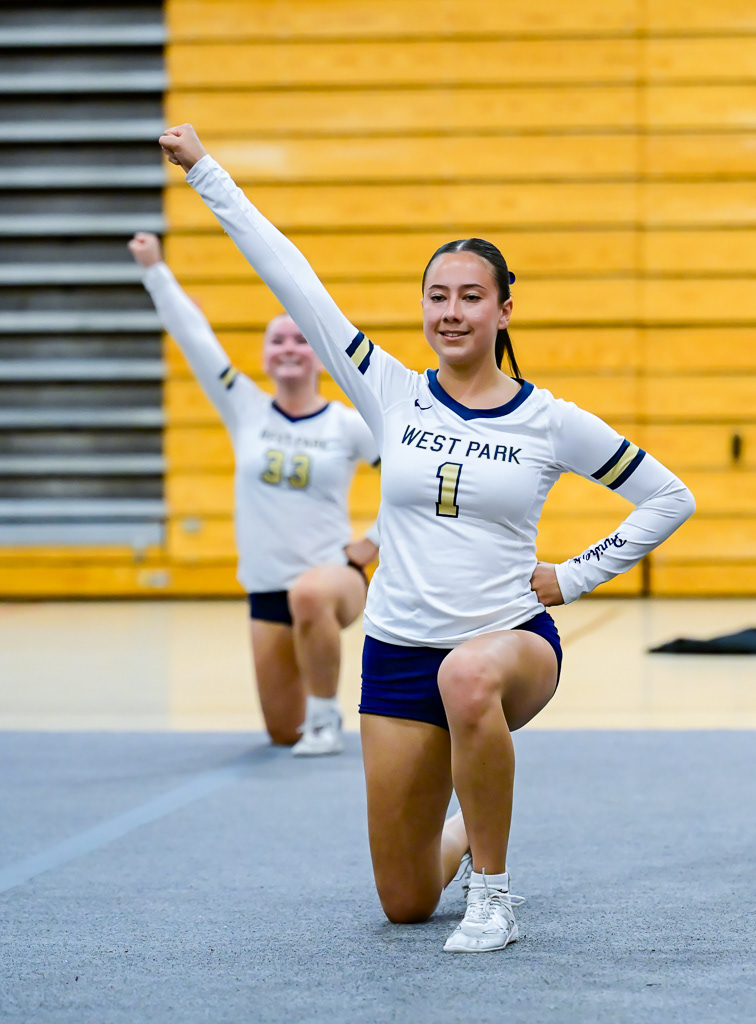 Stunt game at the CIF Sac-Joaquin Section Playoffs in Galt, California