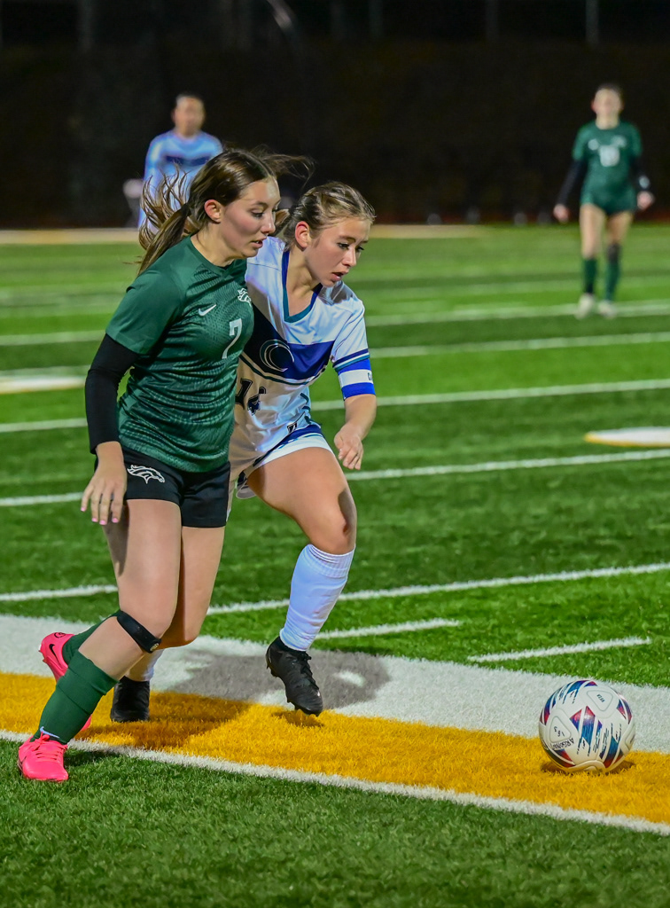 Argonaut versus River Islands High School girls soccer playoff game. Photo by Duv Cardenas in Jackson, CA.