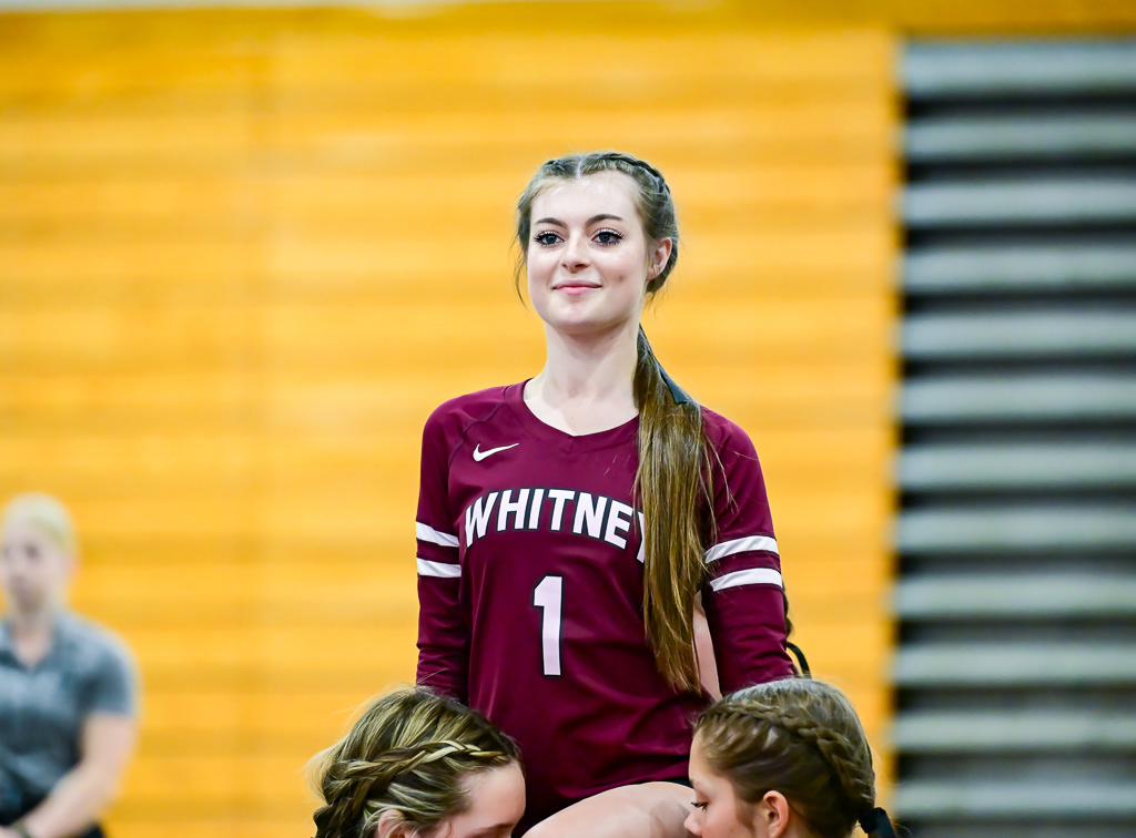 Stunt game at the CIF Sac-Joaquin Section Playoffs in Galt, California