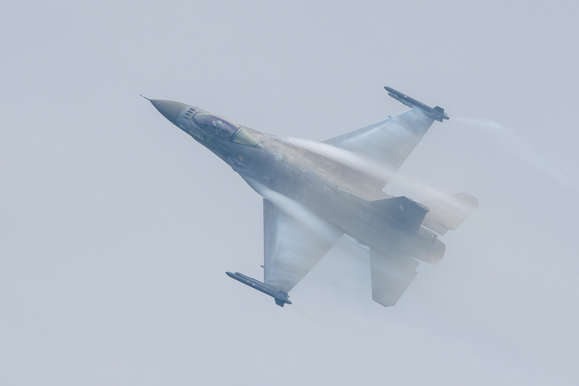 Het Griekse Zeus demoteam in actie boven Zeltweg.