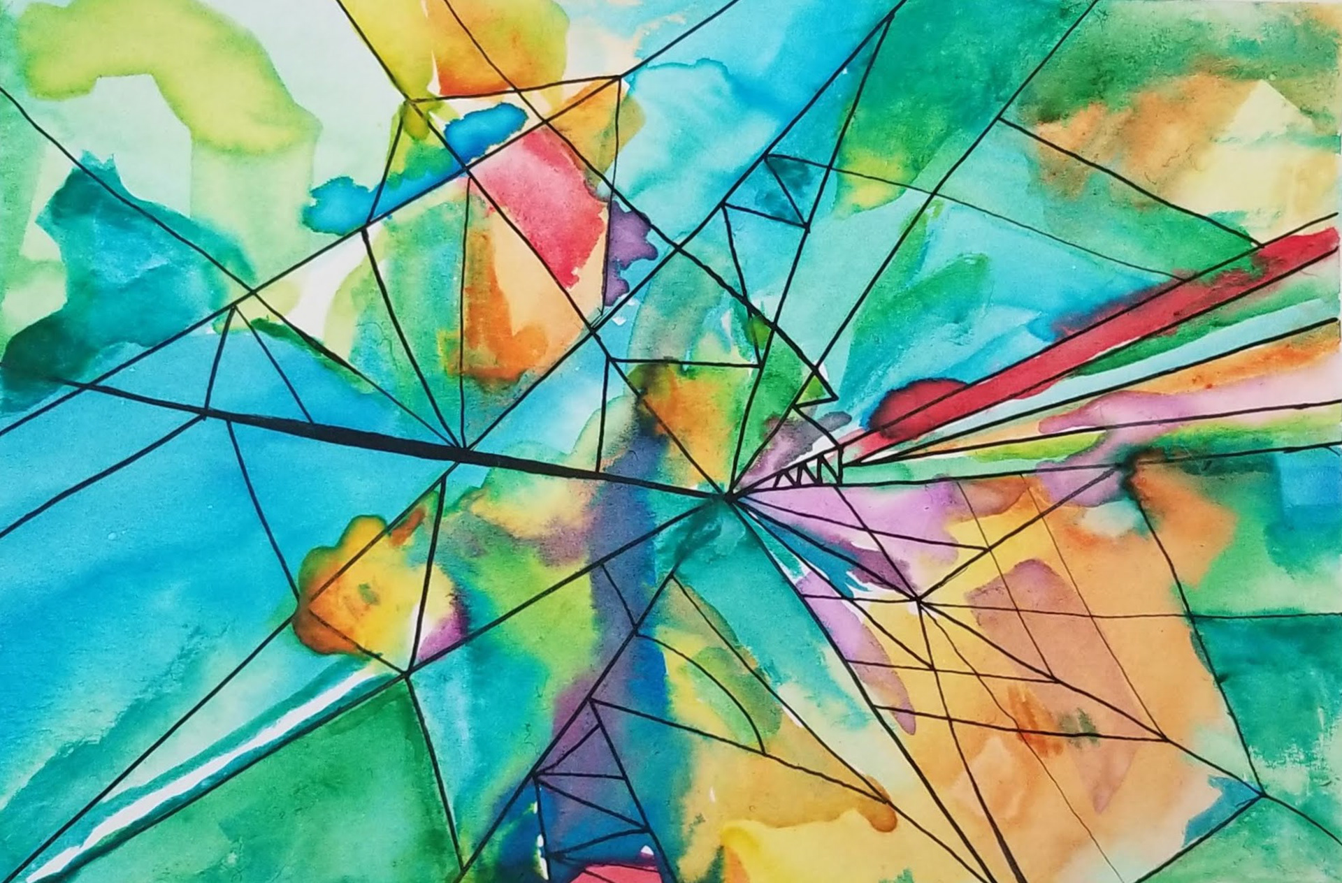 "Broken Stained Glass" 2019