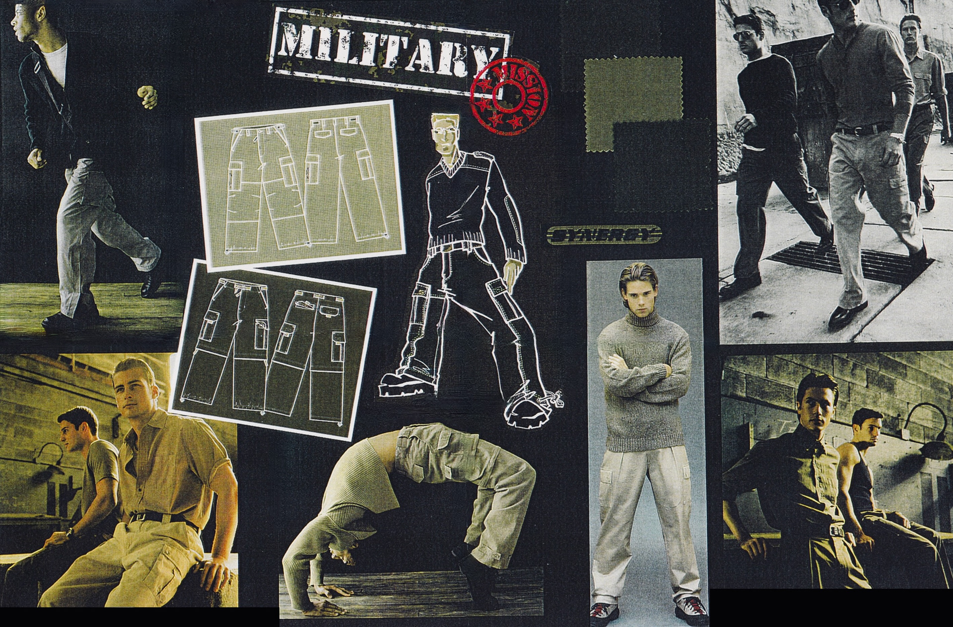 MILITARY GEAR - Bottoms: Cargo Pants
