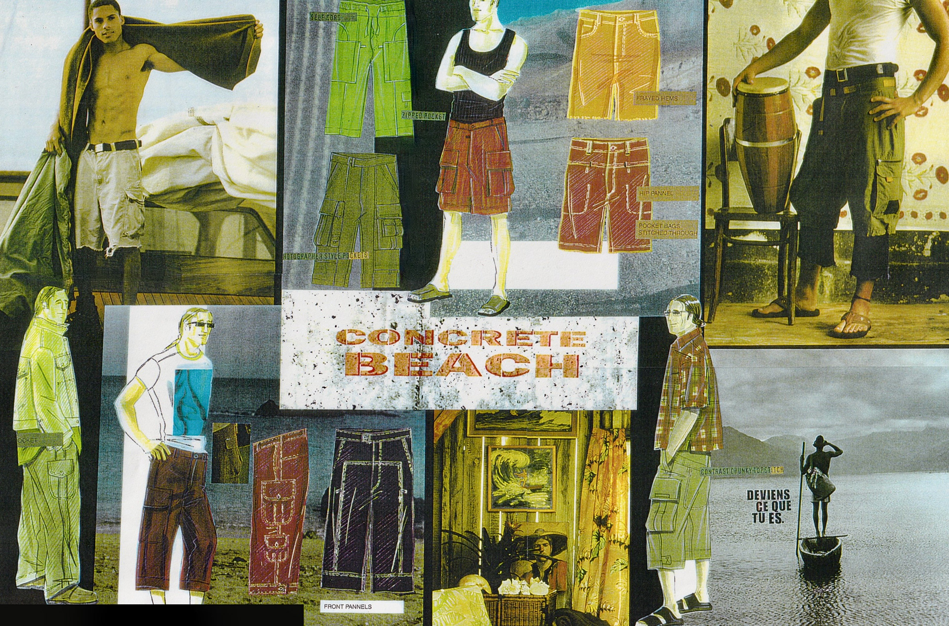 CONCRETE BEACH - Tops and Bottoms