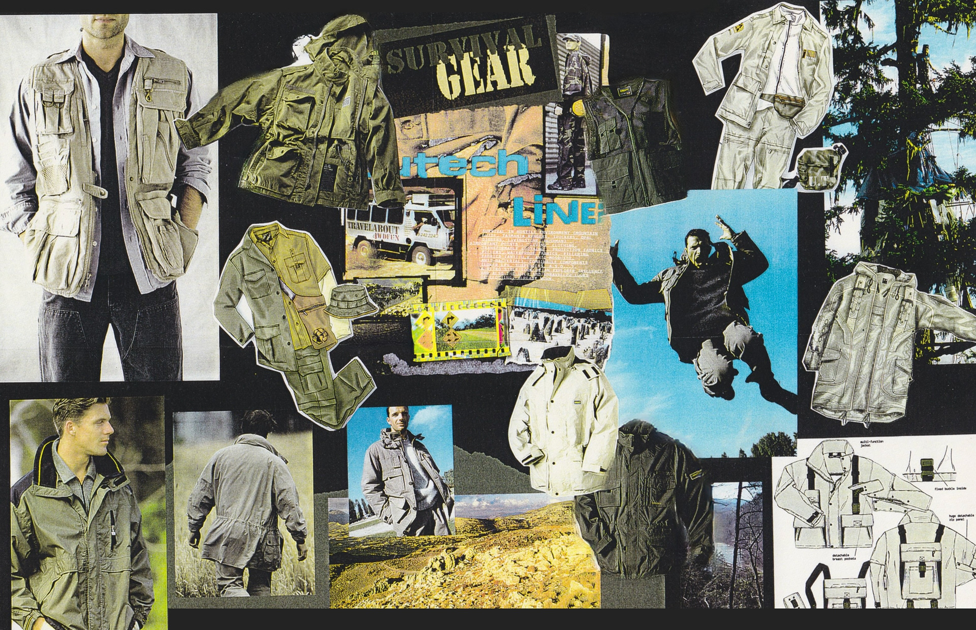 SURVIVAL GEAR - Tops and Bottoms