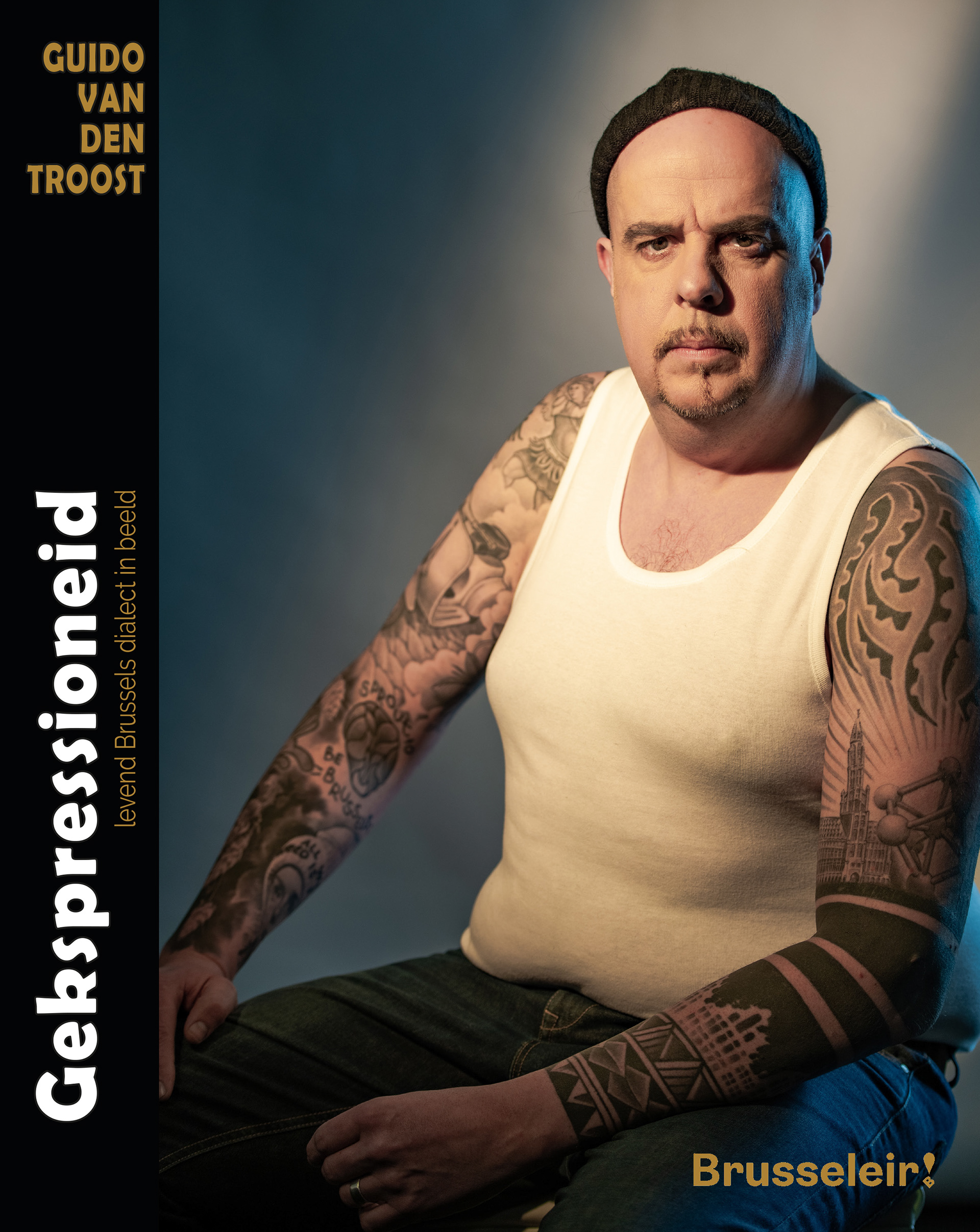 Cover "Gekspressioneid" - Fred De Keersmaecker, acteur BVT, Brussel is hem op het lijf geschreven.
