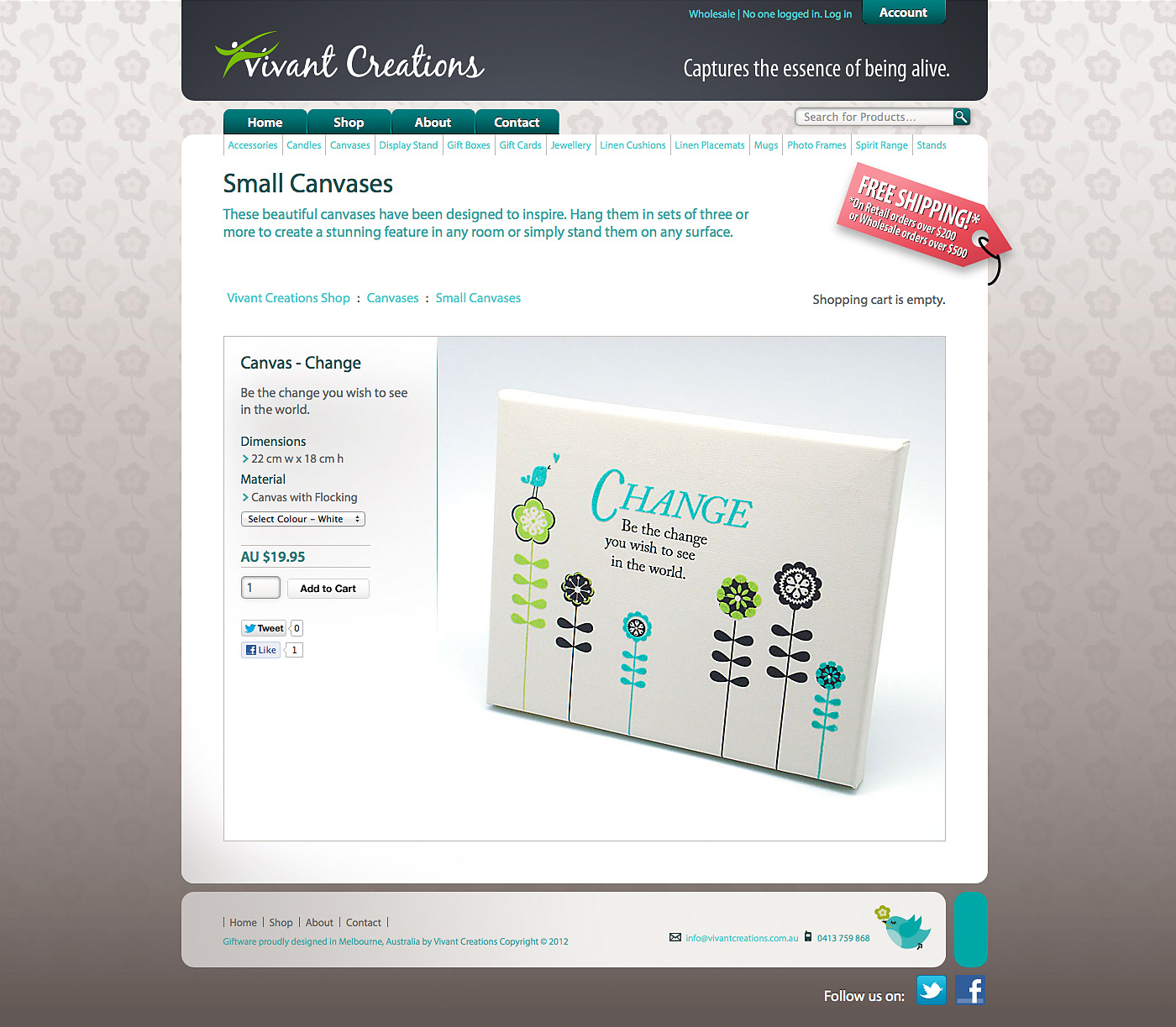 Account login and form layout for wholesale registration.