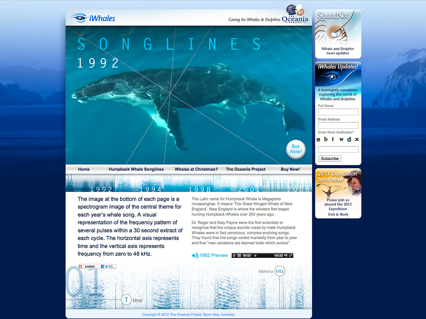 Detail page showing structured content and narrative layout.