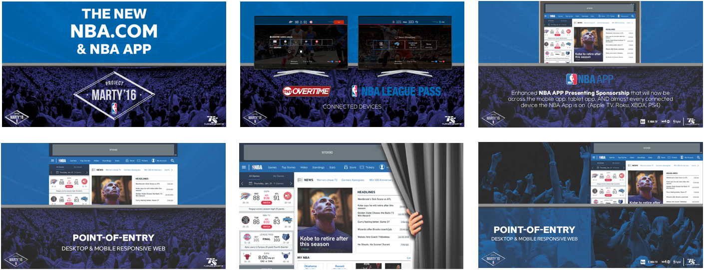 NBA.com: "Project Marty" Relaunch and New NBA App Product Launch