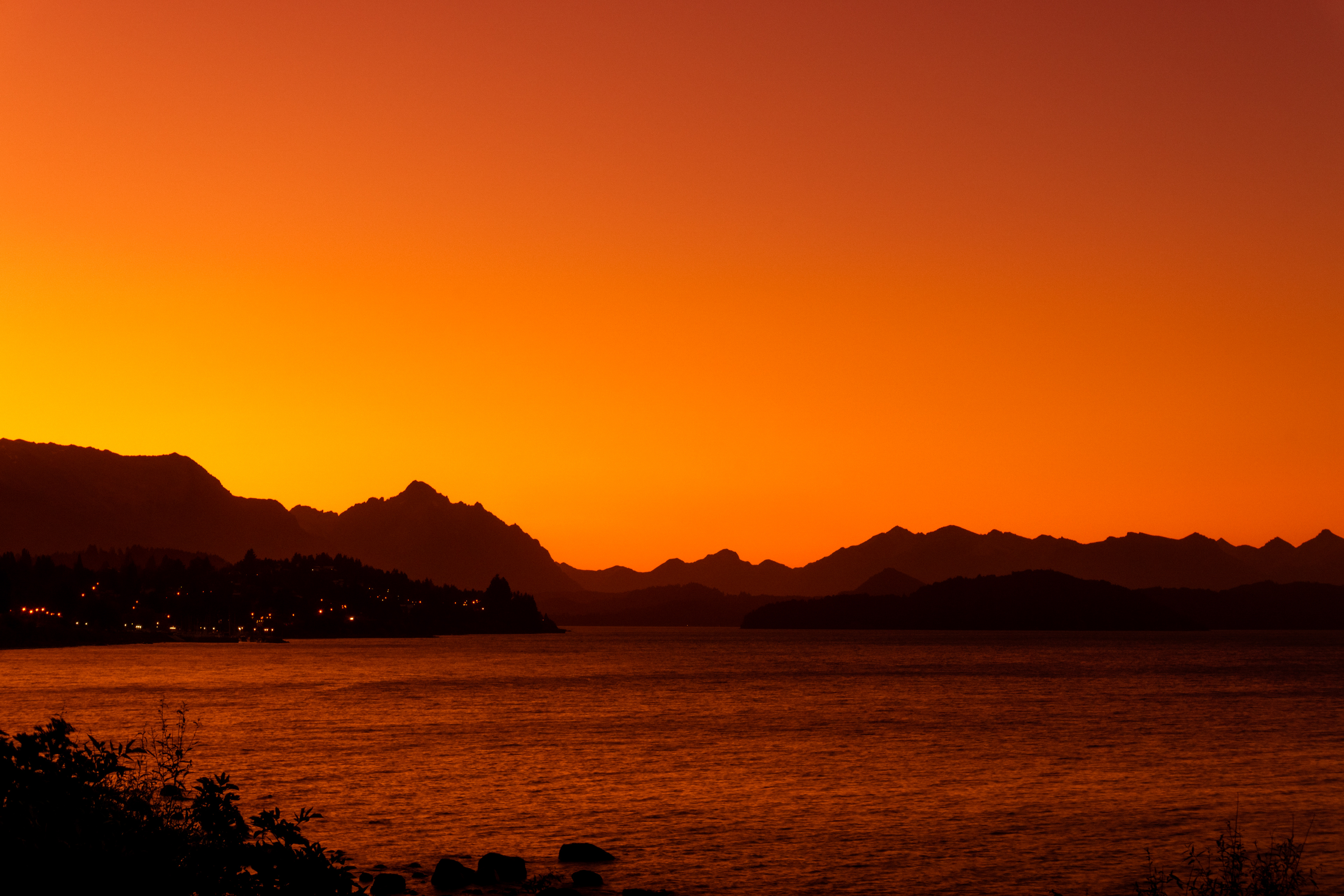 Nahuel Huapi, vista desde km 4, Bariloche