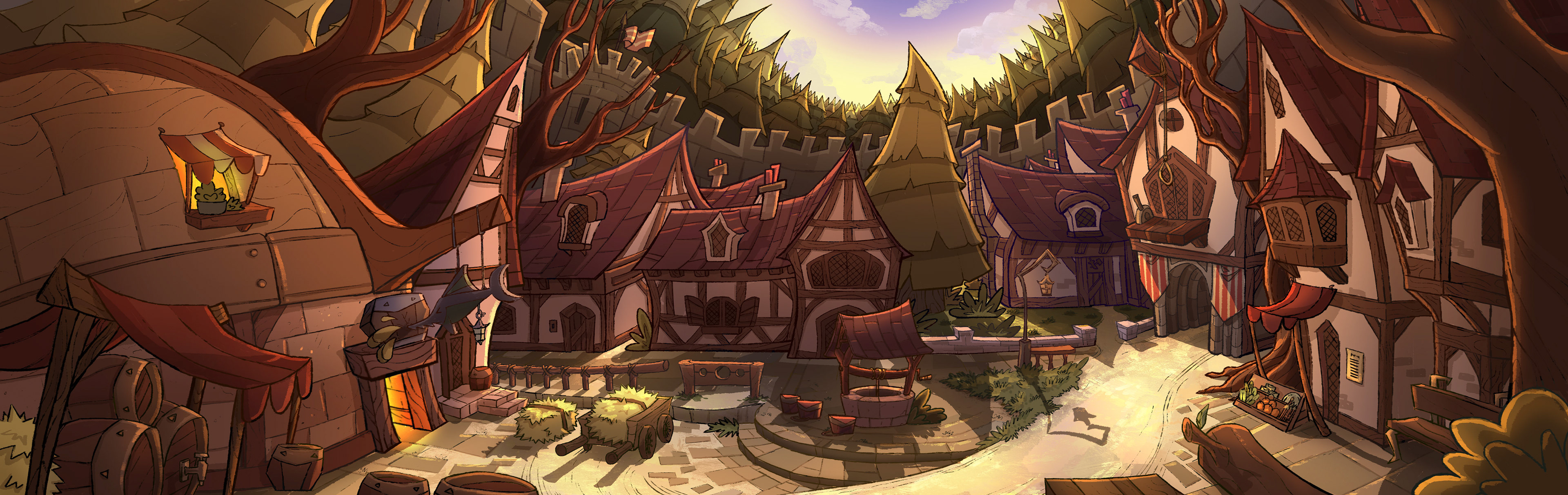 Town at Day