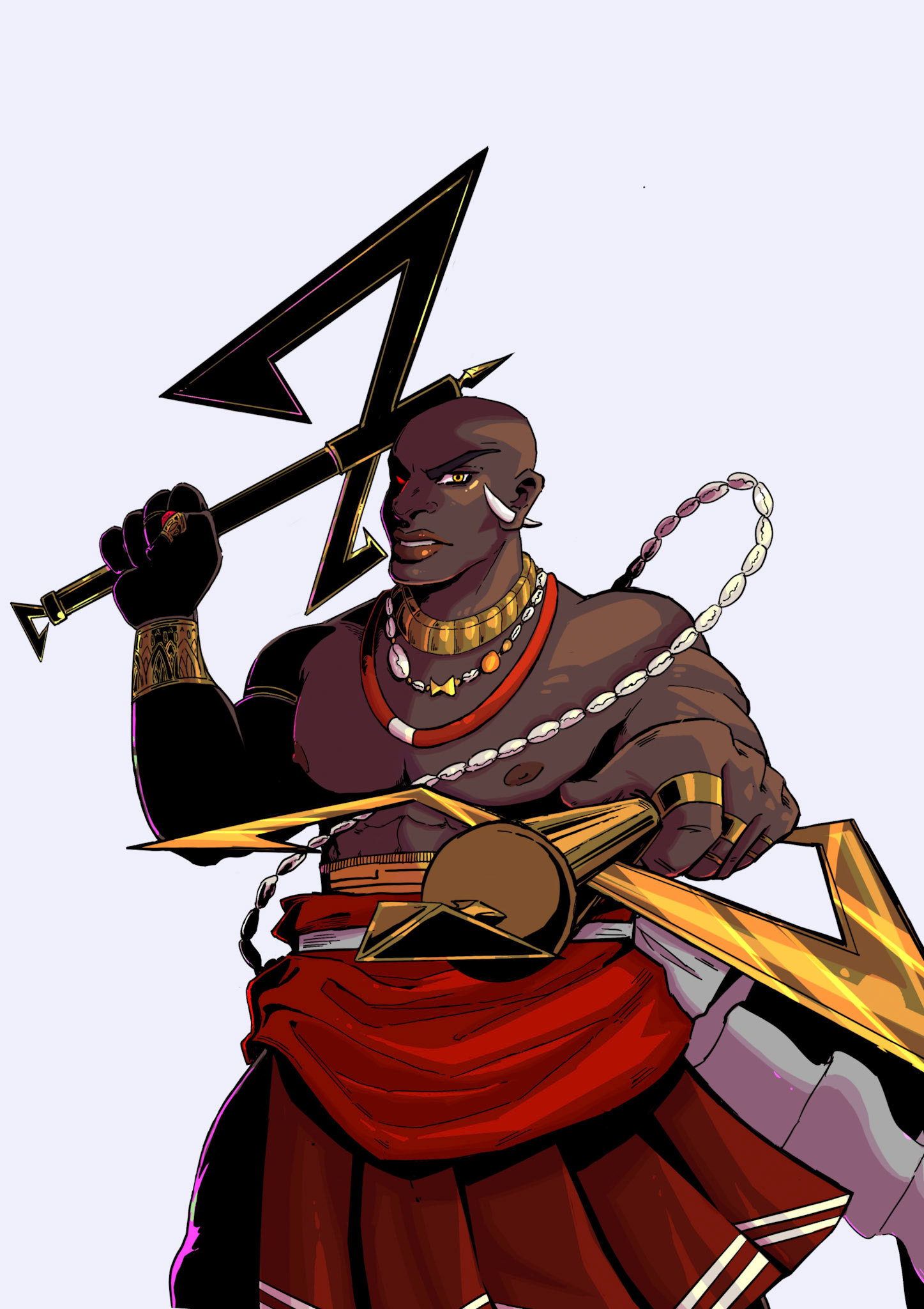 Character design: Shango