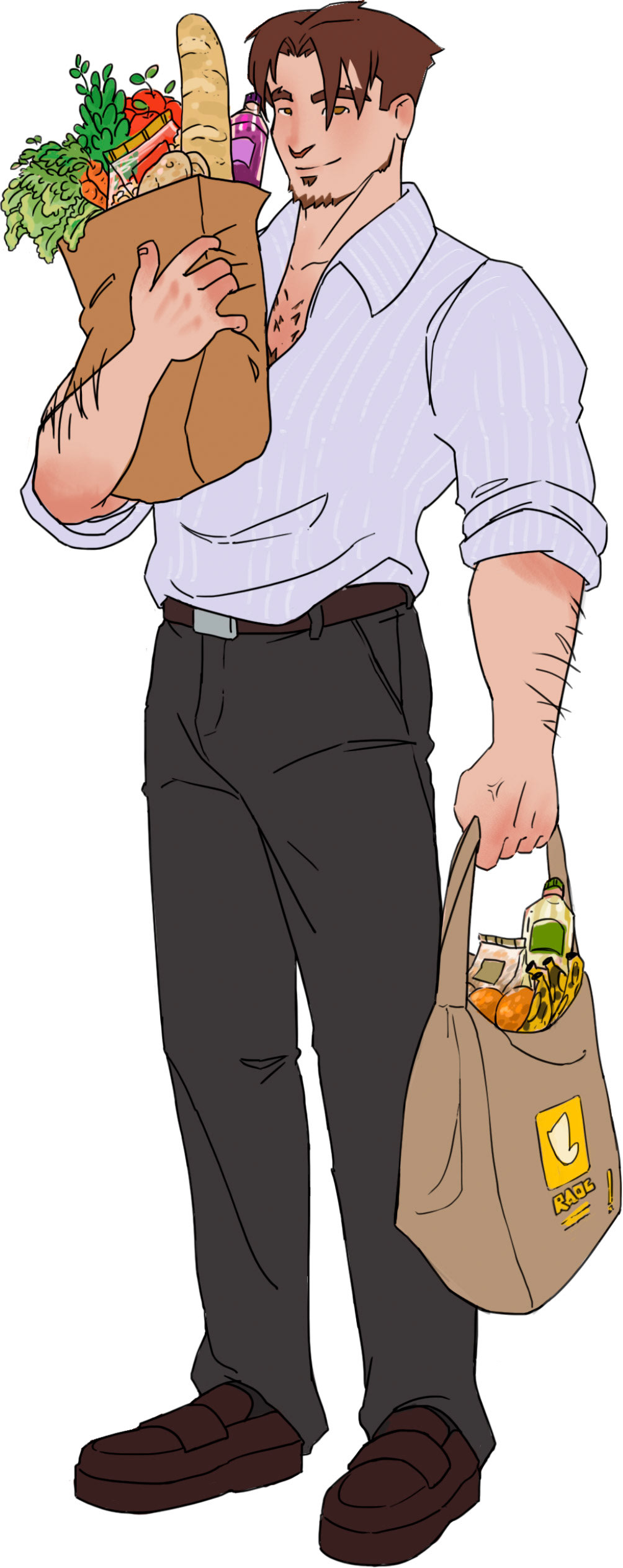 Redesign of the support character of my independent comic.