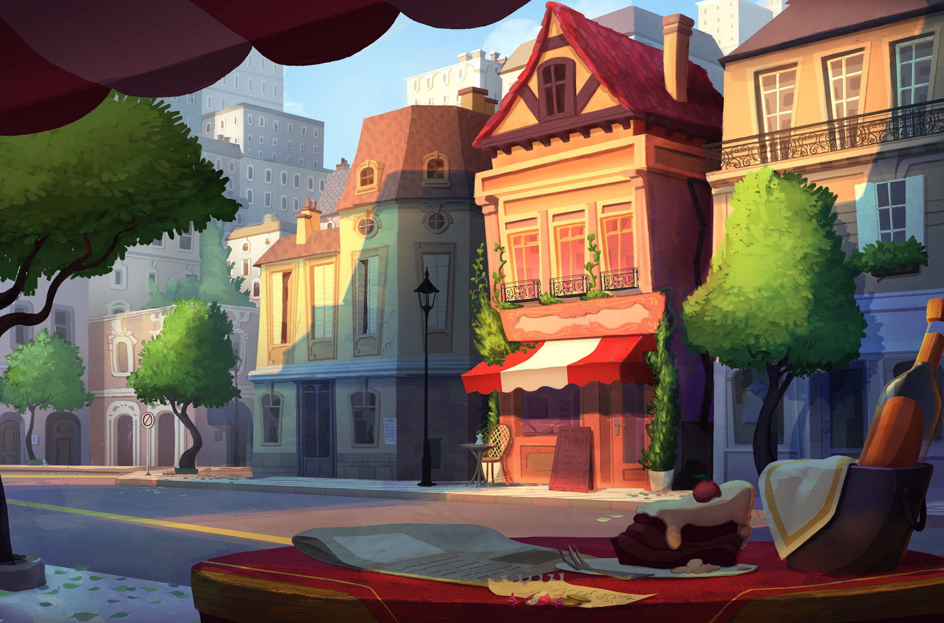 Parisian Cafe
