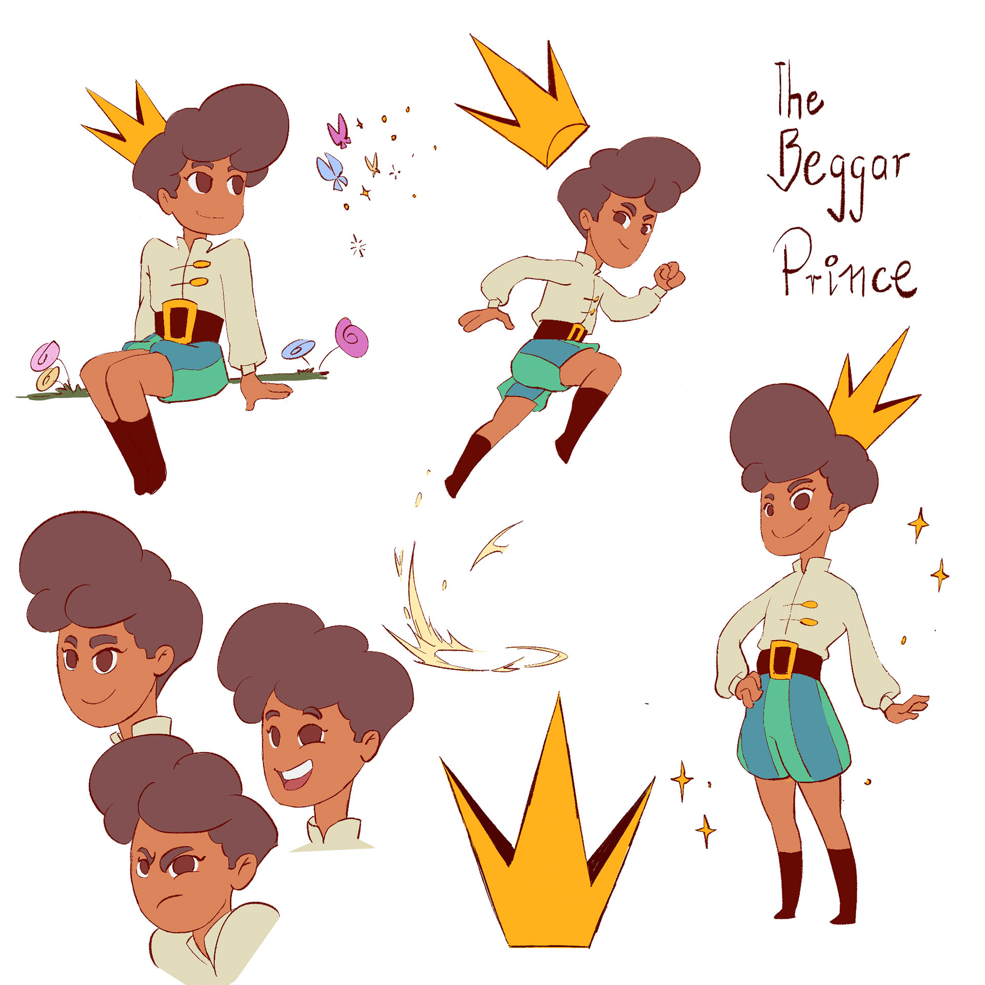 Beggar Prince: Character design