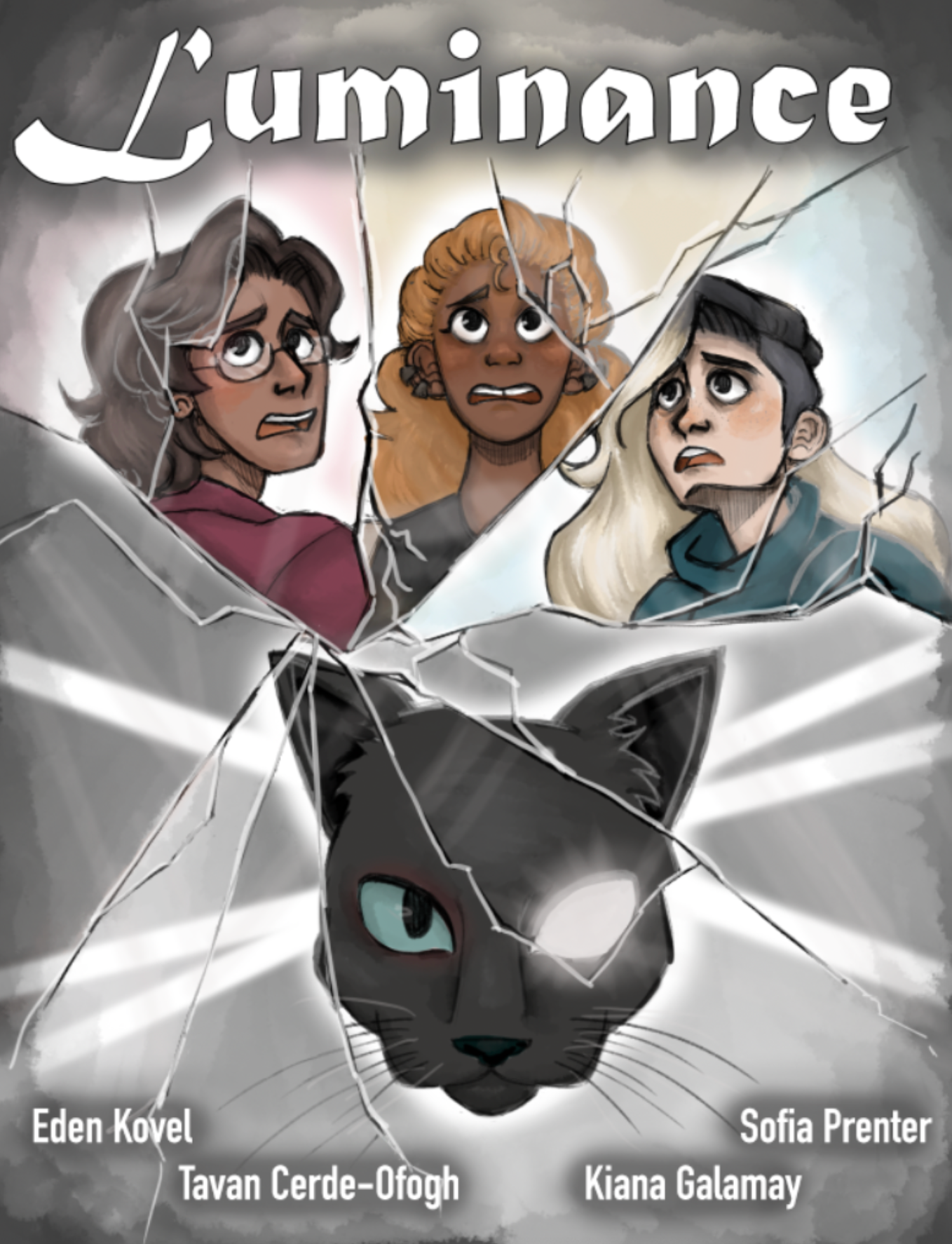Cover Page (Lineart by me, color by Sofia Prenter)